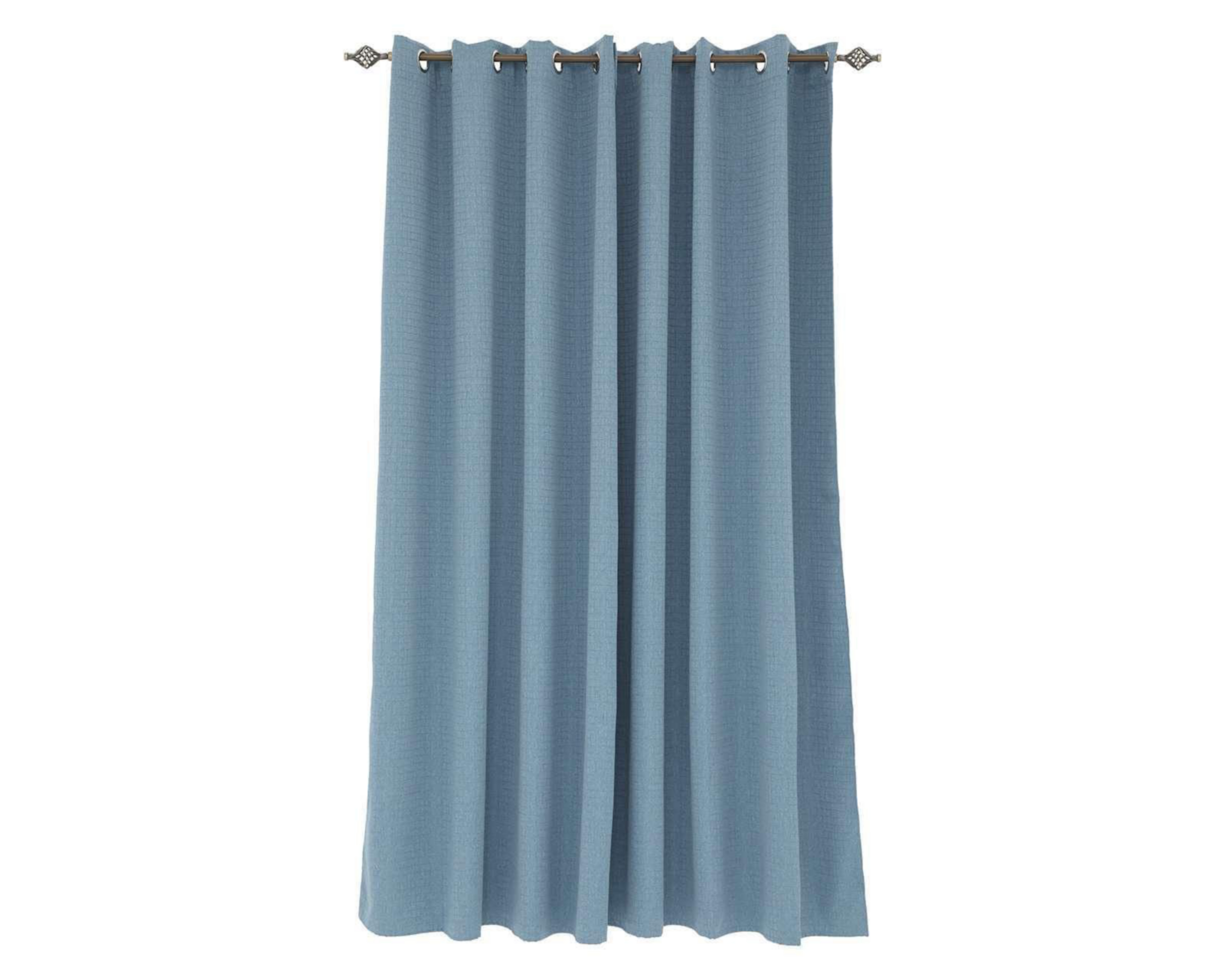 Cortina Zorayda 280 x 225 cm Turquesa