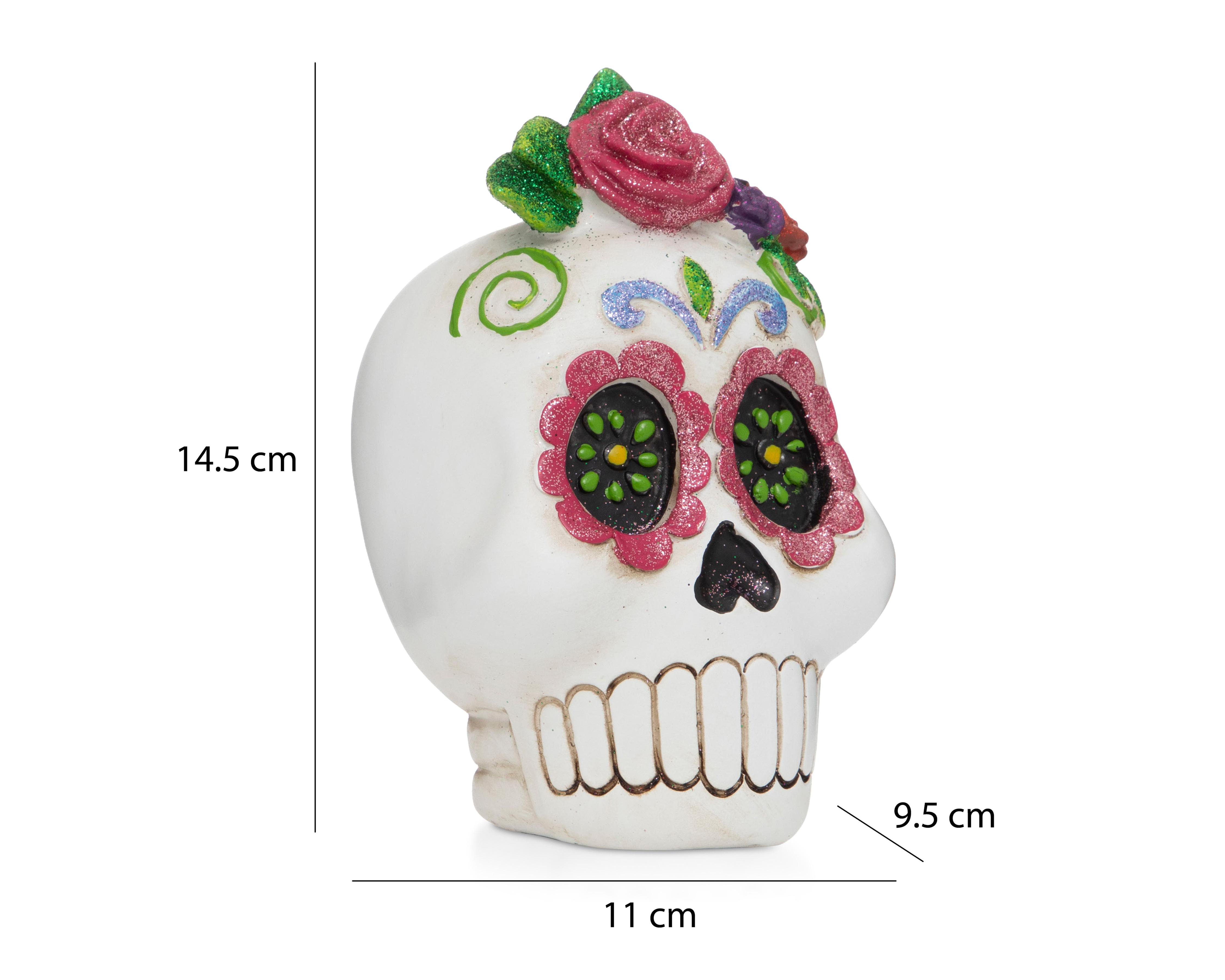 Foto 5 | Figura Decorativa Calaverita Pamela de Poliresina