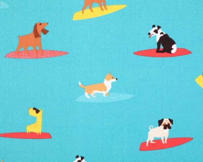 Foto 3 | Toalla de Baño Completo Surf Dogs Aqua