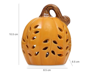 Foto 5 | Escultura Calabaza Floral 2