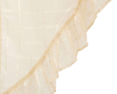 Foto 4 | Cortina de Cocina Navagio Beige Medida Superior 137 x 91 cm e Inferiores 68 x 91 cm