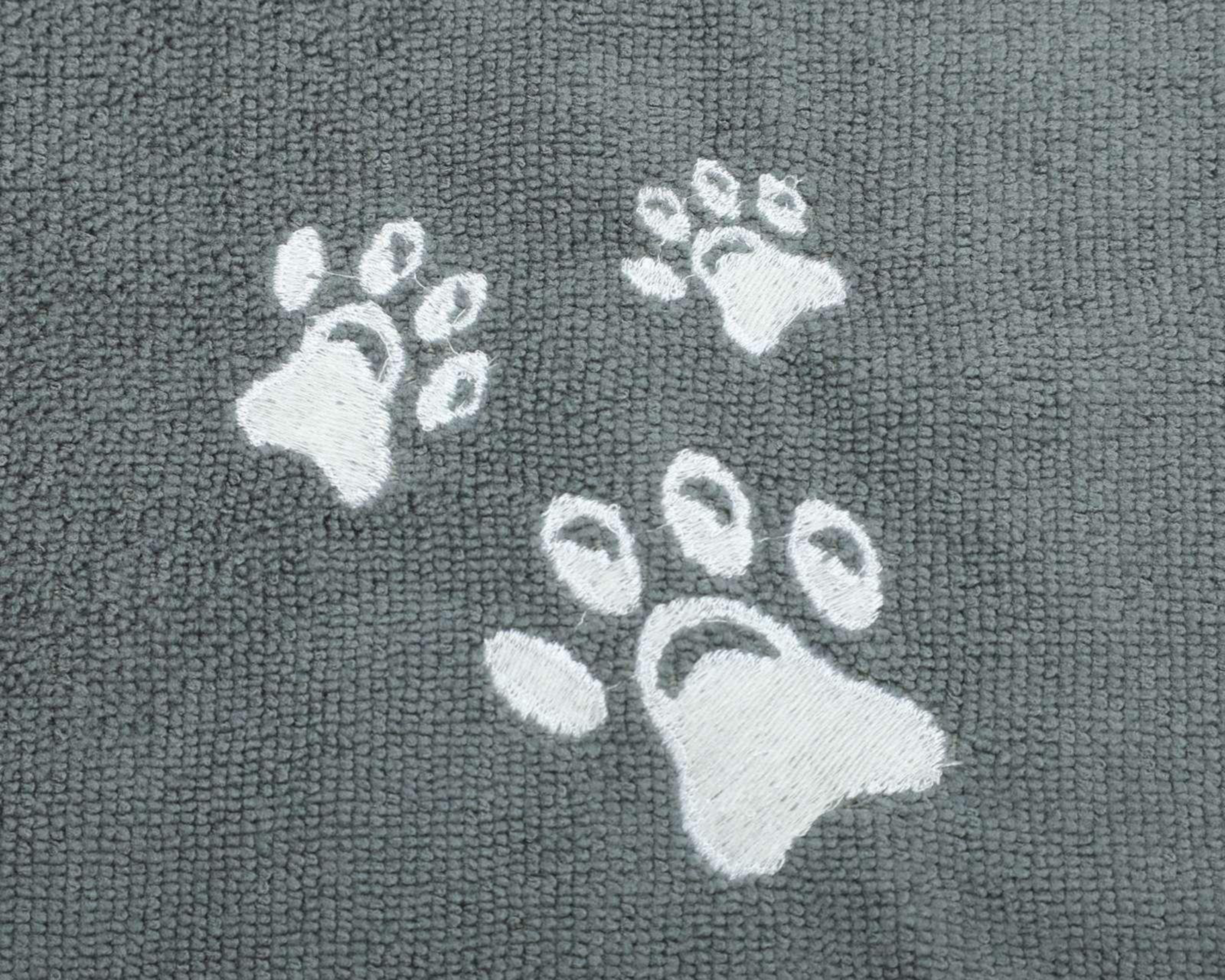 Foto 3 pulgar | Toalla para Mascota Puppy Paws Gris