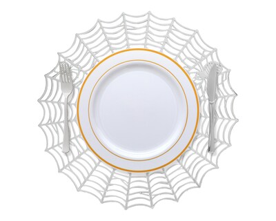 Foto 2 | Mantel Individual Starhaus de PVC Blanco 4 Piezas