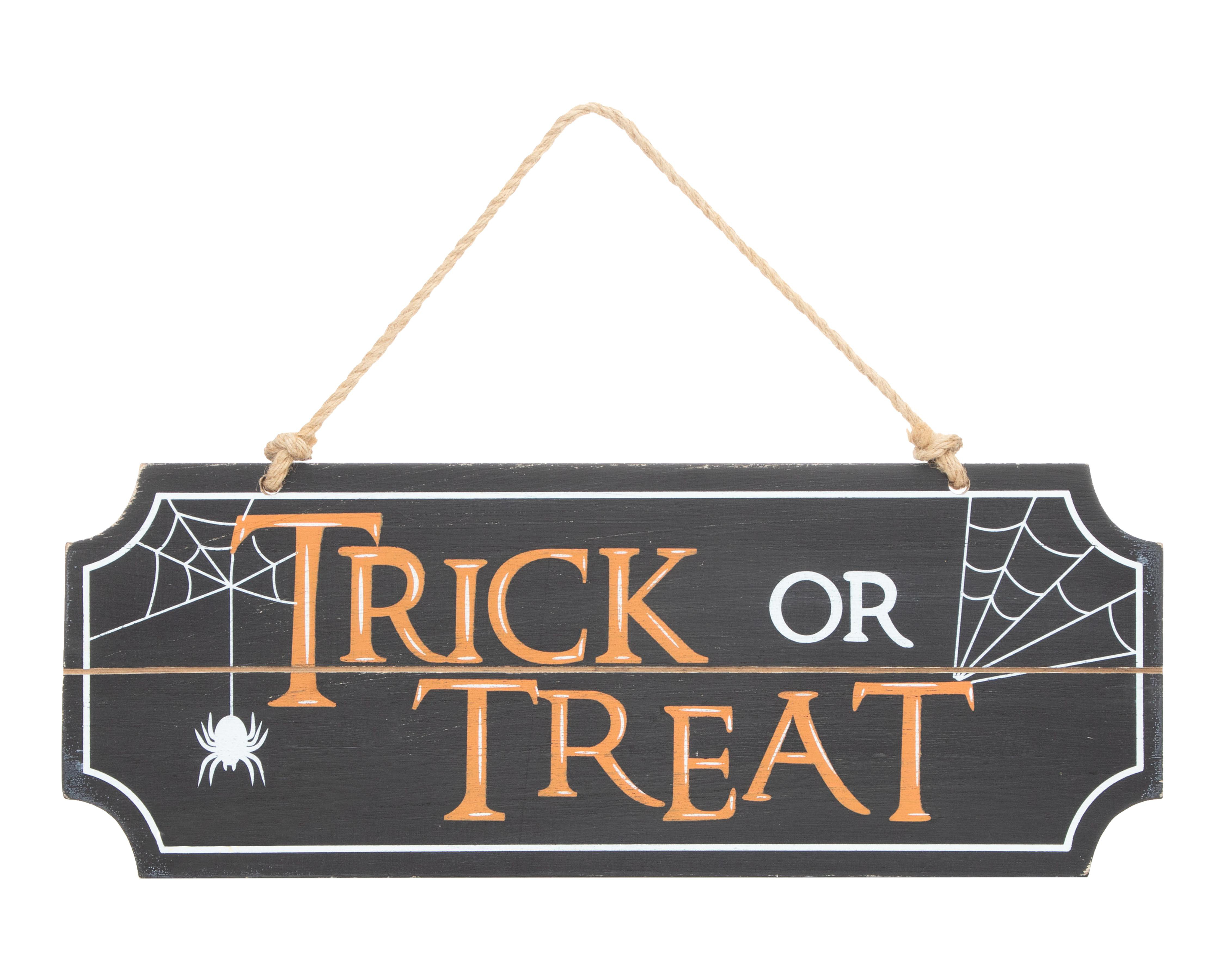 Letrero Decorativo Trick or Treat