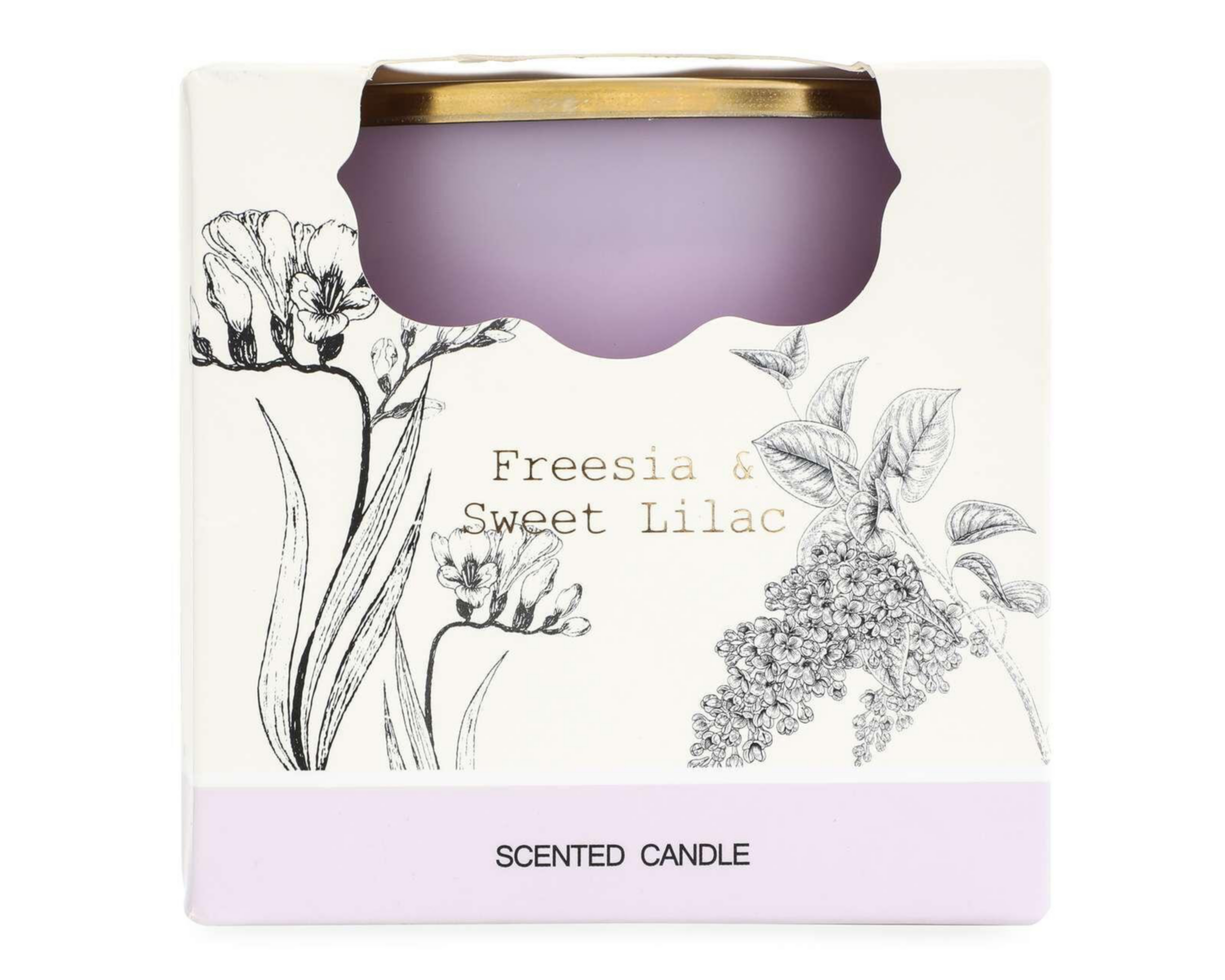 Foto 5 pulgar | Vela Aromática Fresia & Sweet Lilac