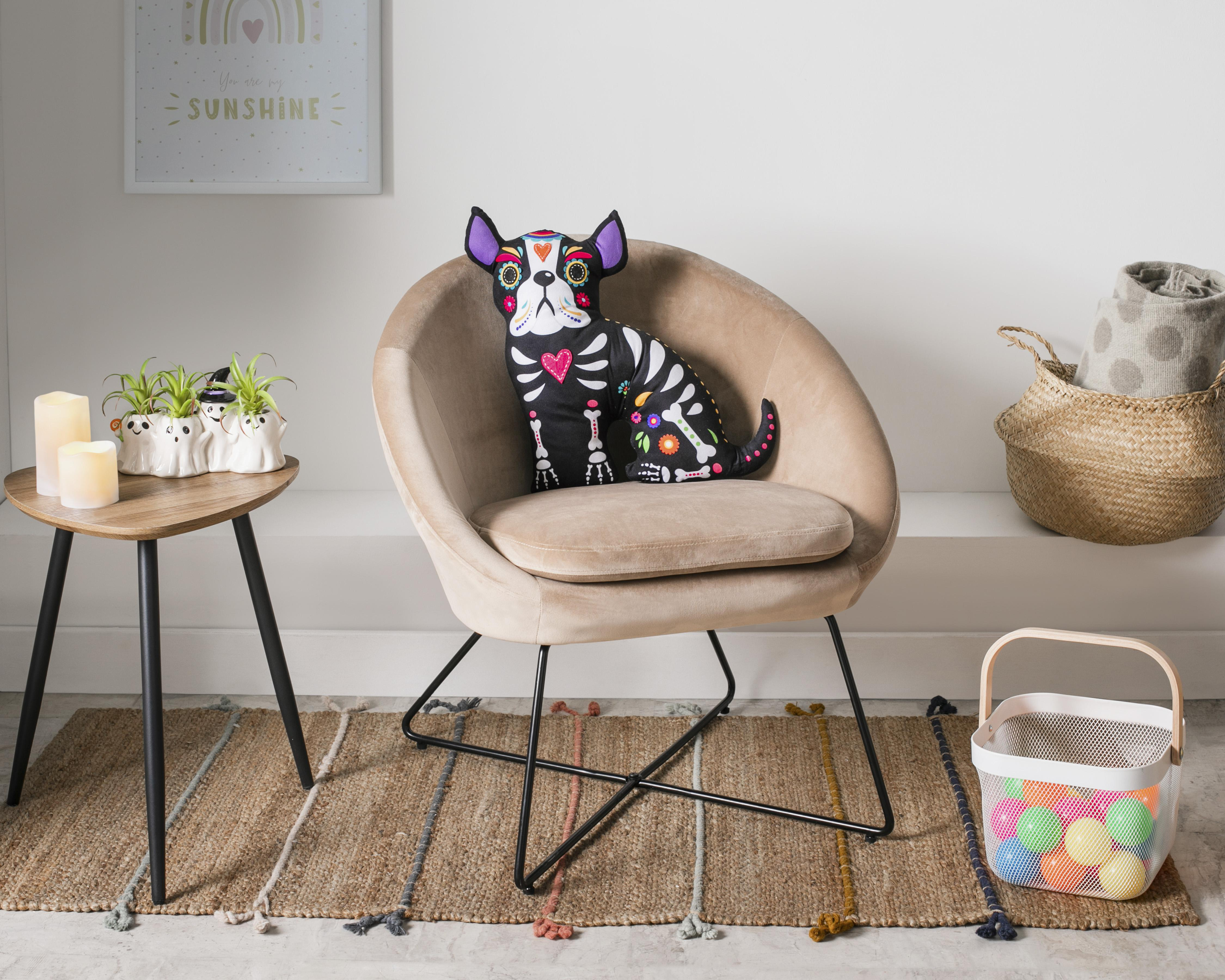Foto 4 | Cojín Decorativo Perrito Alebrije Negro
