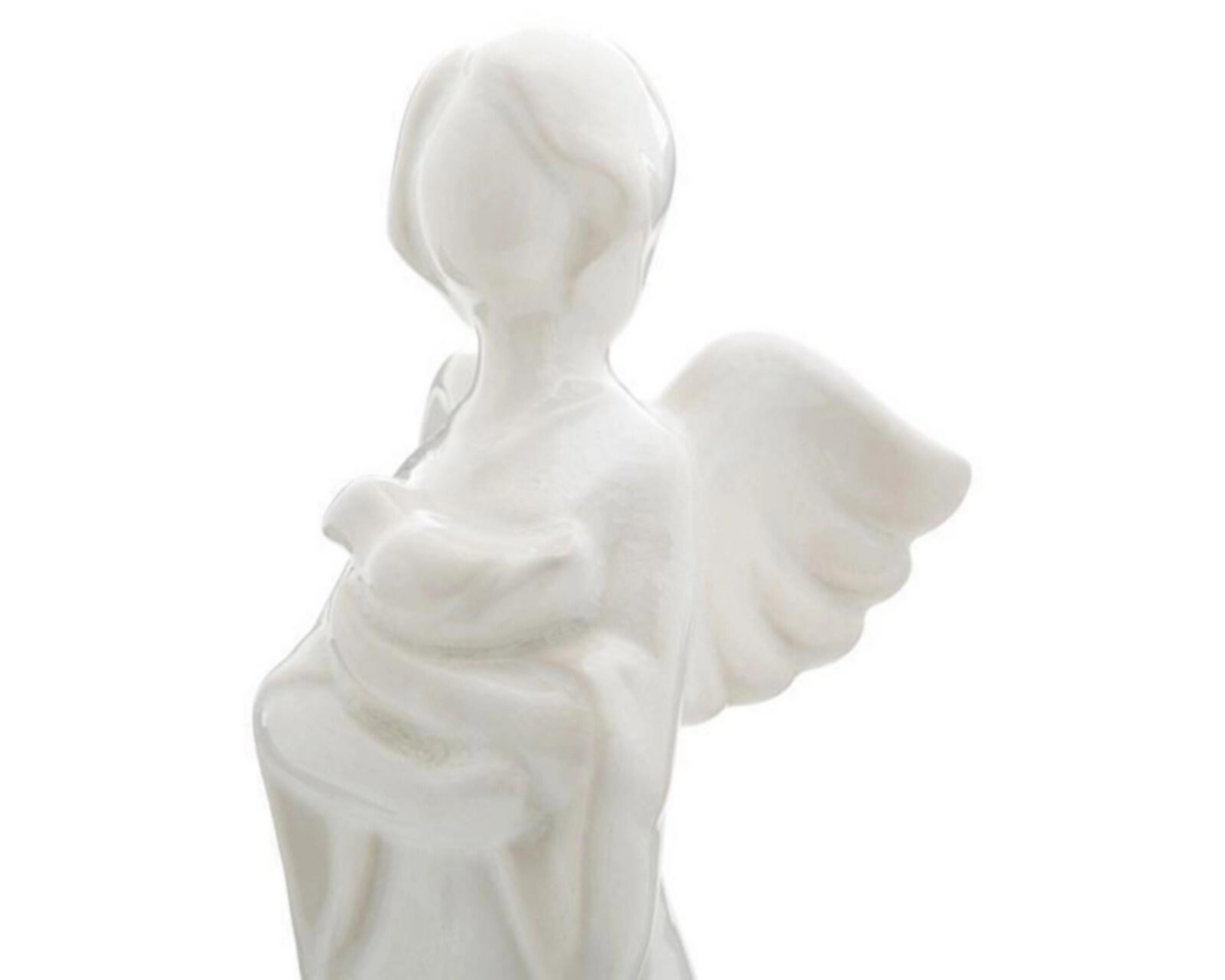 Foto 4 | Figura Decorativa Querubín de Cerámica