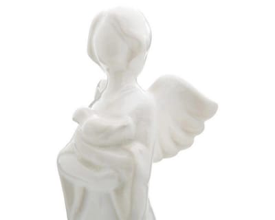 Foto 4 | Figura Decorativa Querubín de Cerámica
