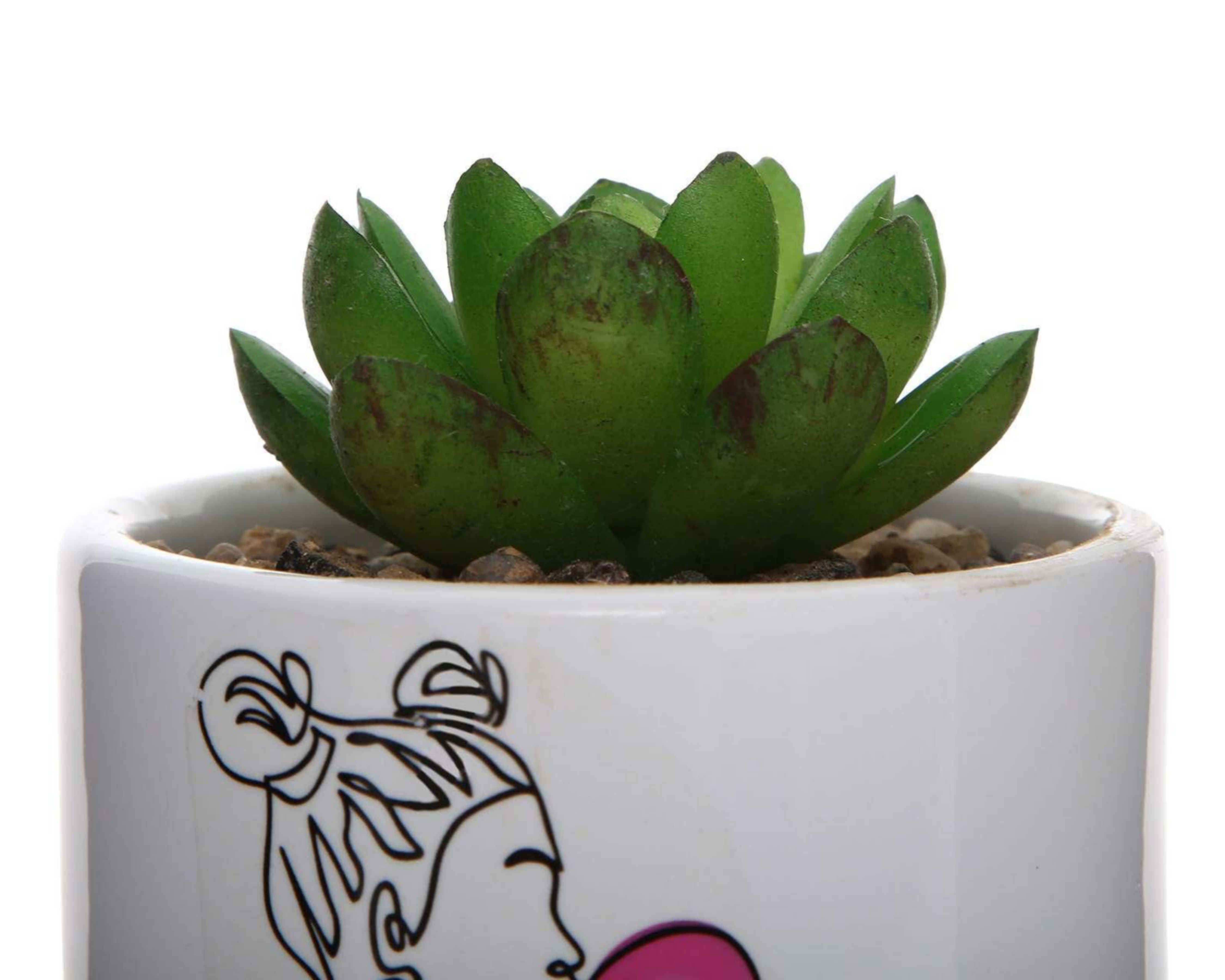 Foto 4 pulgar | Planta Artificial con Maceta Starhaus 8.1 cm