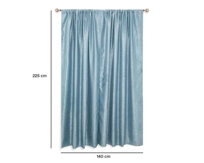 Foto 5 | Cortina Starhaus Antonio 140 x 225 cm Azul