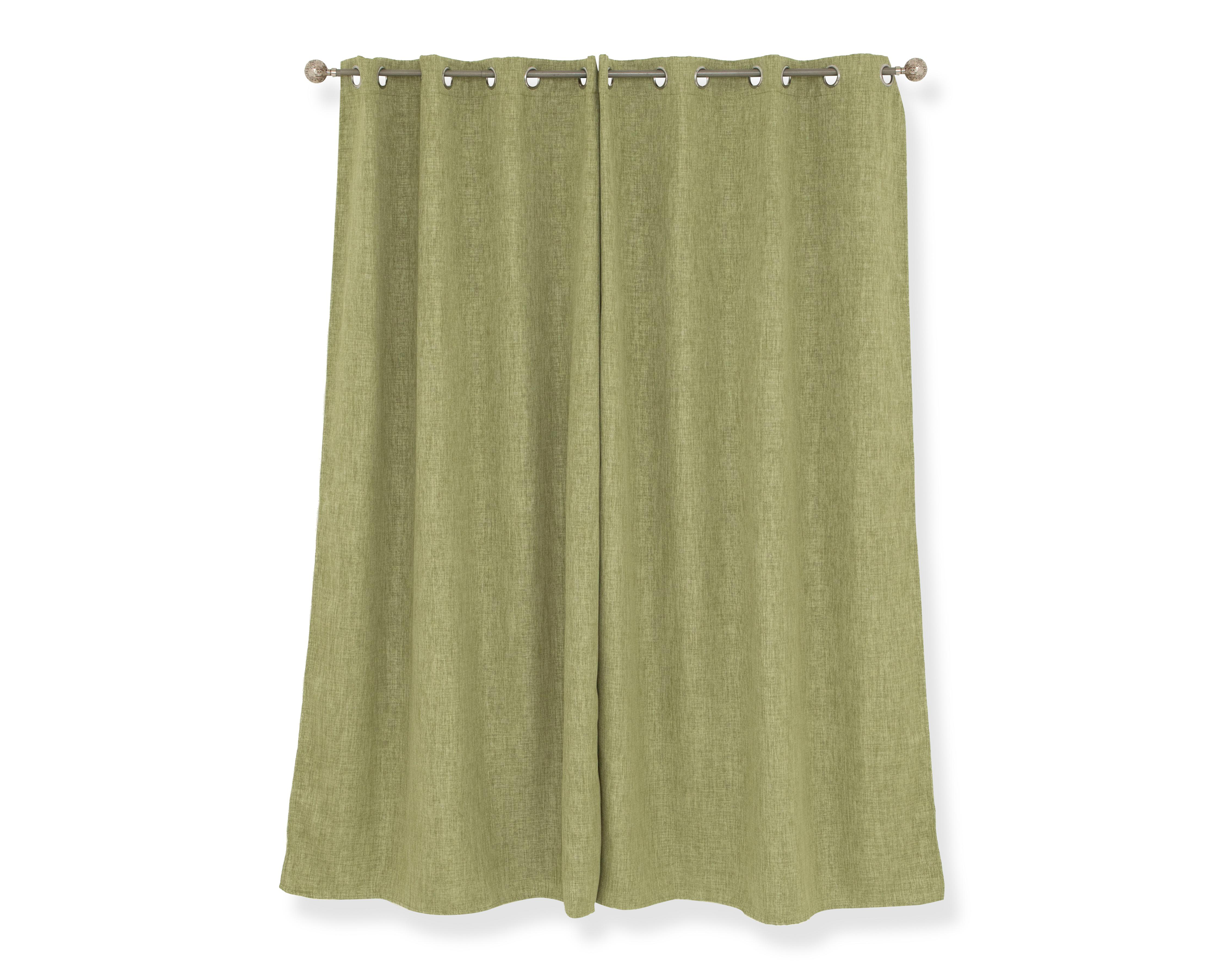 Cortinas de Ventana Bruno 140 x 225 cm Verde