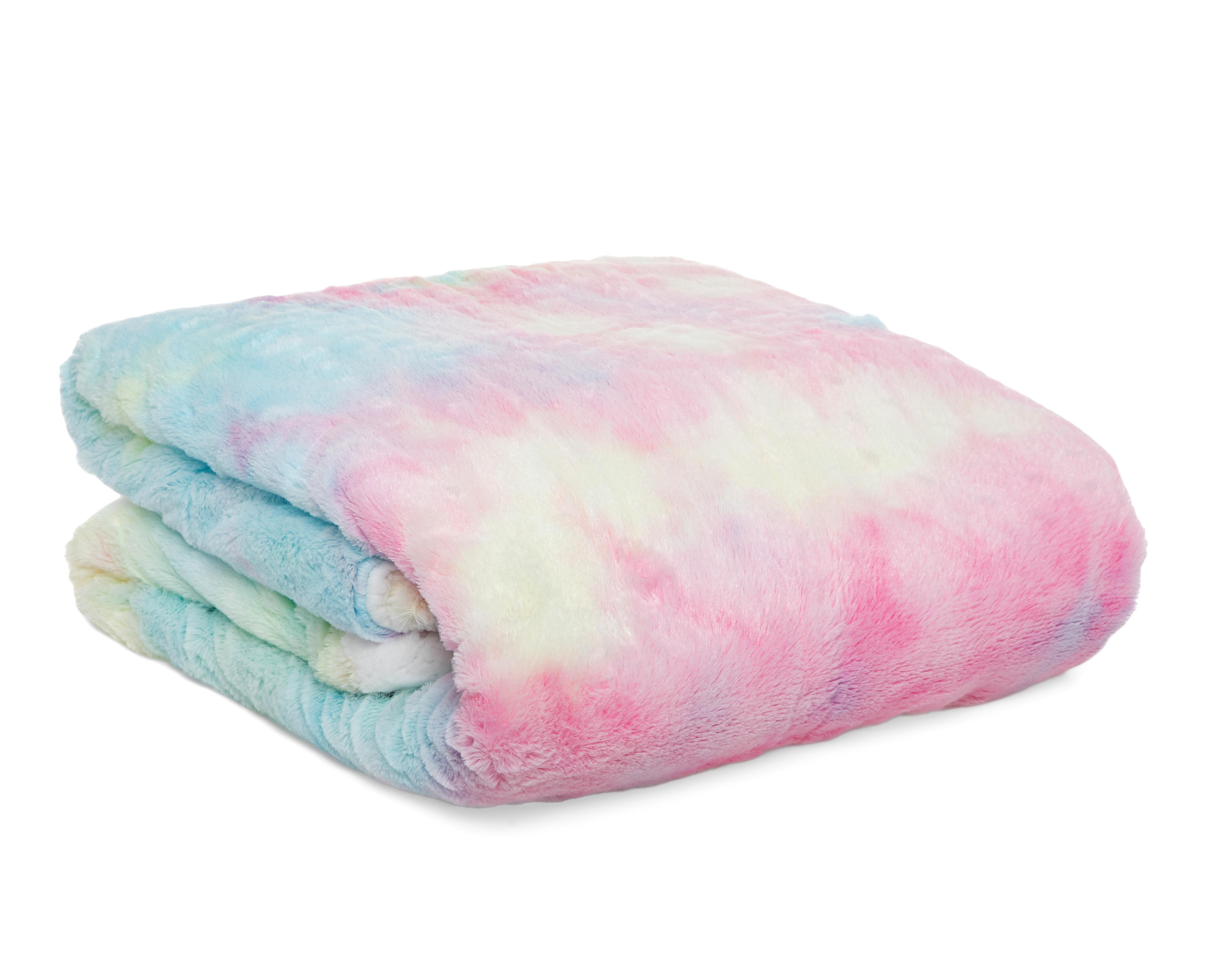 Cobertor Individual Starhaus Cotton Candy Rosa