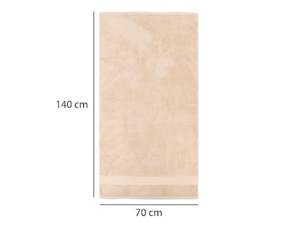 Foto 5 | Toalla de Medio Baño Fanille Beige