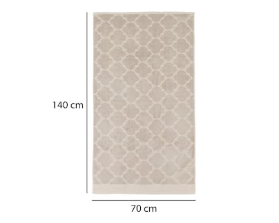 Foto 5 | Toalla de Medio Baño Starhaus Kaori Gris