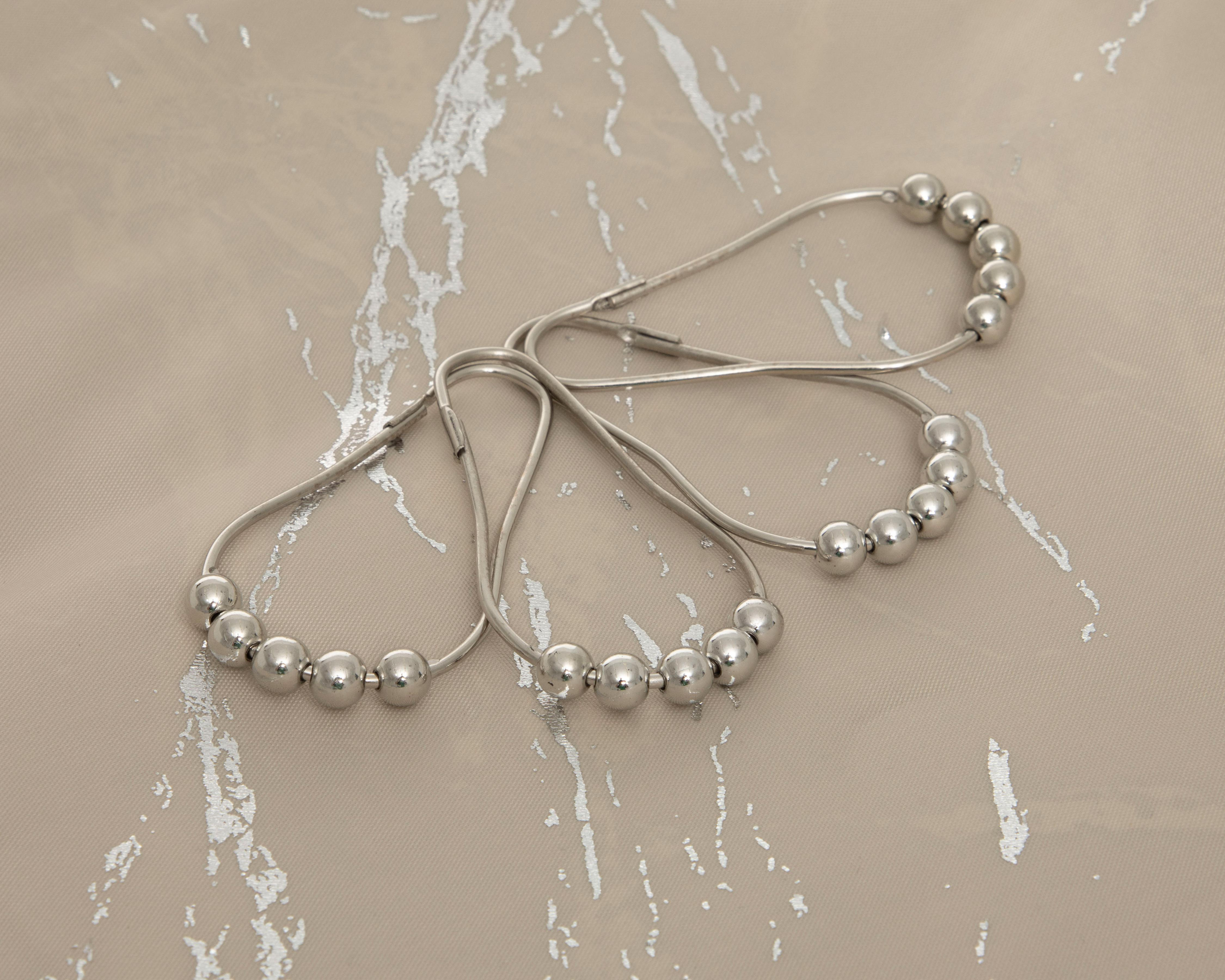 Foto 4 pulgar | Cortina para Baño Starhaus Beige