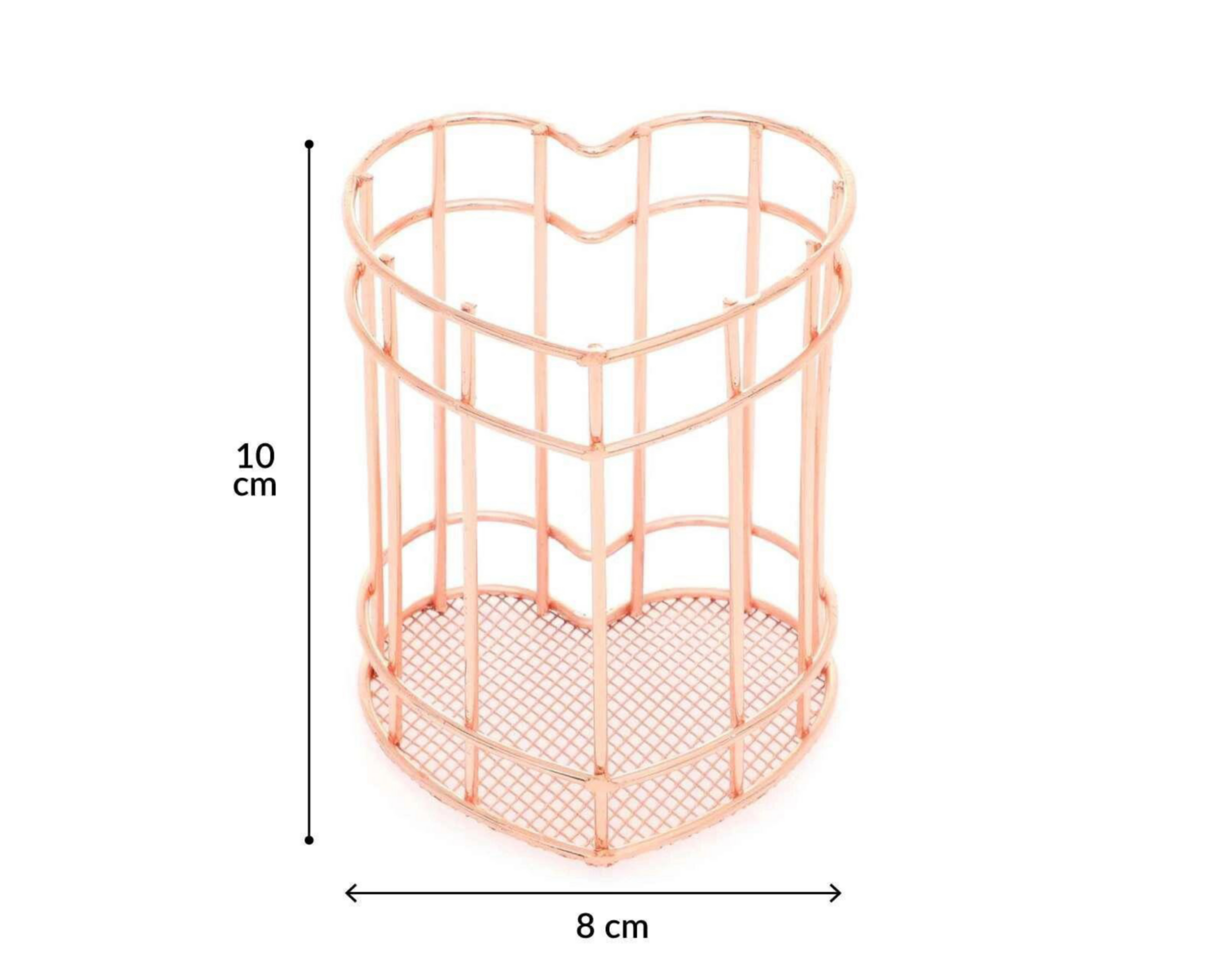 Foto 5 pulgar | Organizador de Plumas Shine Rose Gold