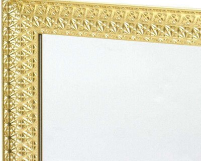 Foto 4 | Espejo Oro Rectangular