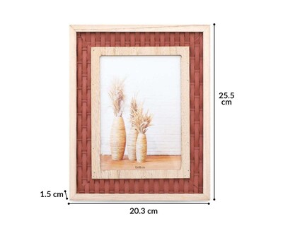 Foto 4 | Portarretrato de Madera Industrial