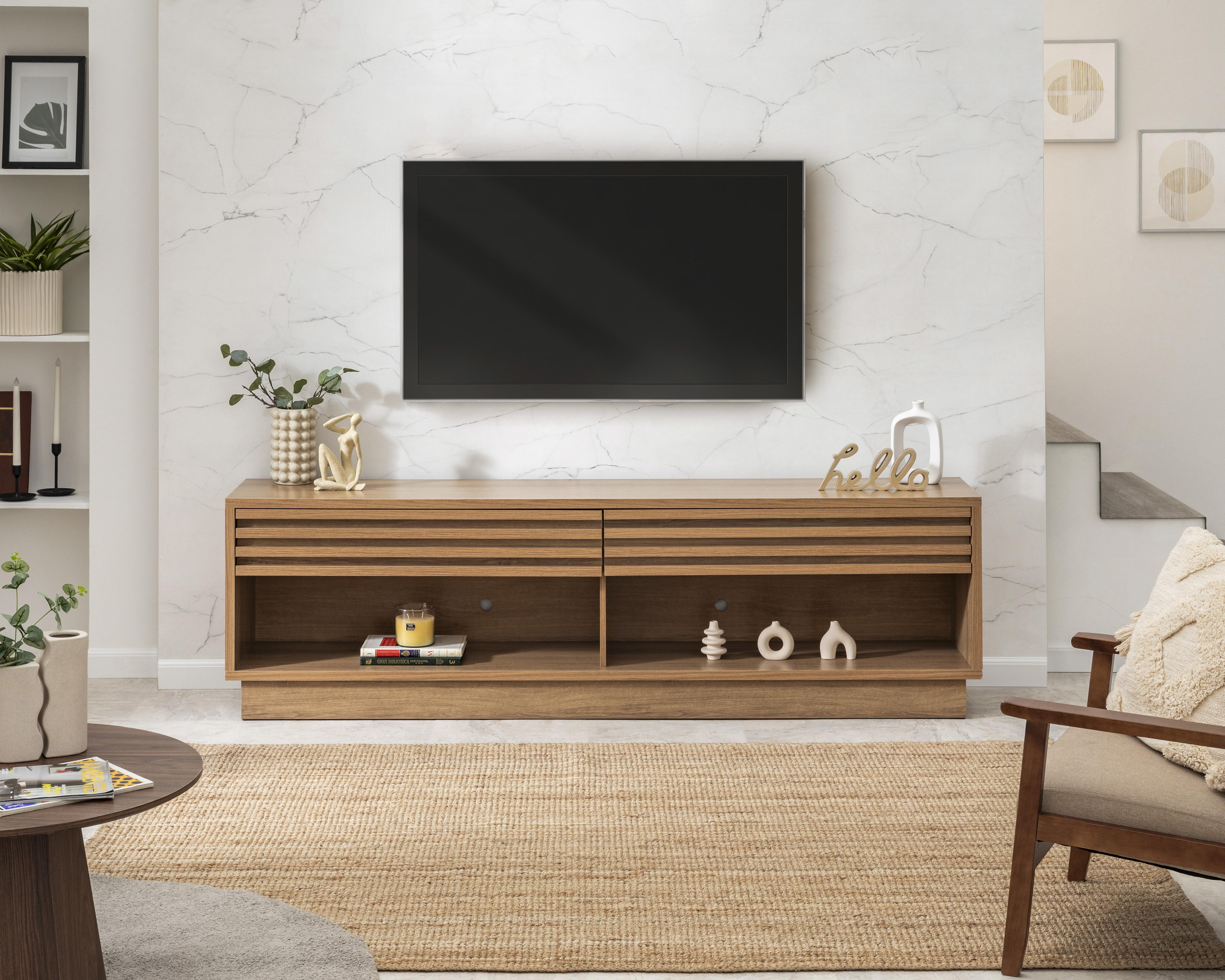 Mueble para TV 65 Pulgadas Café Ikal Aurora