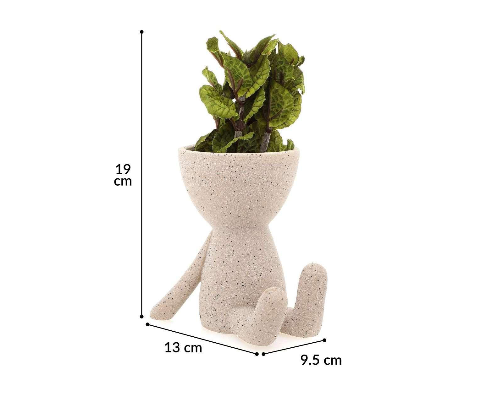 Foto 5 pulgar | Planta Artificial con Maceta Starhaus 17.78 cm