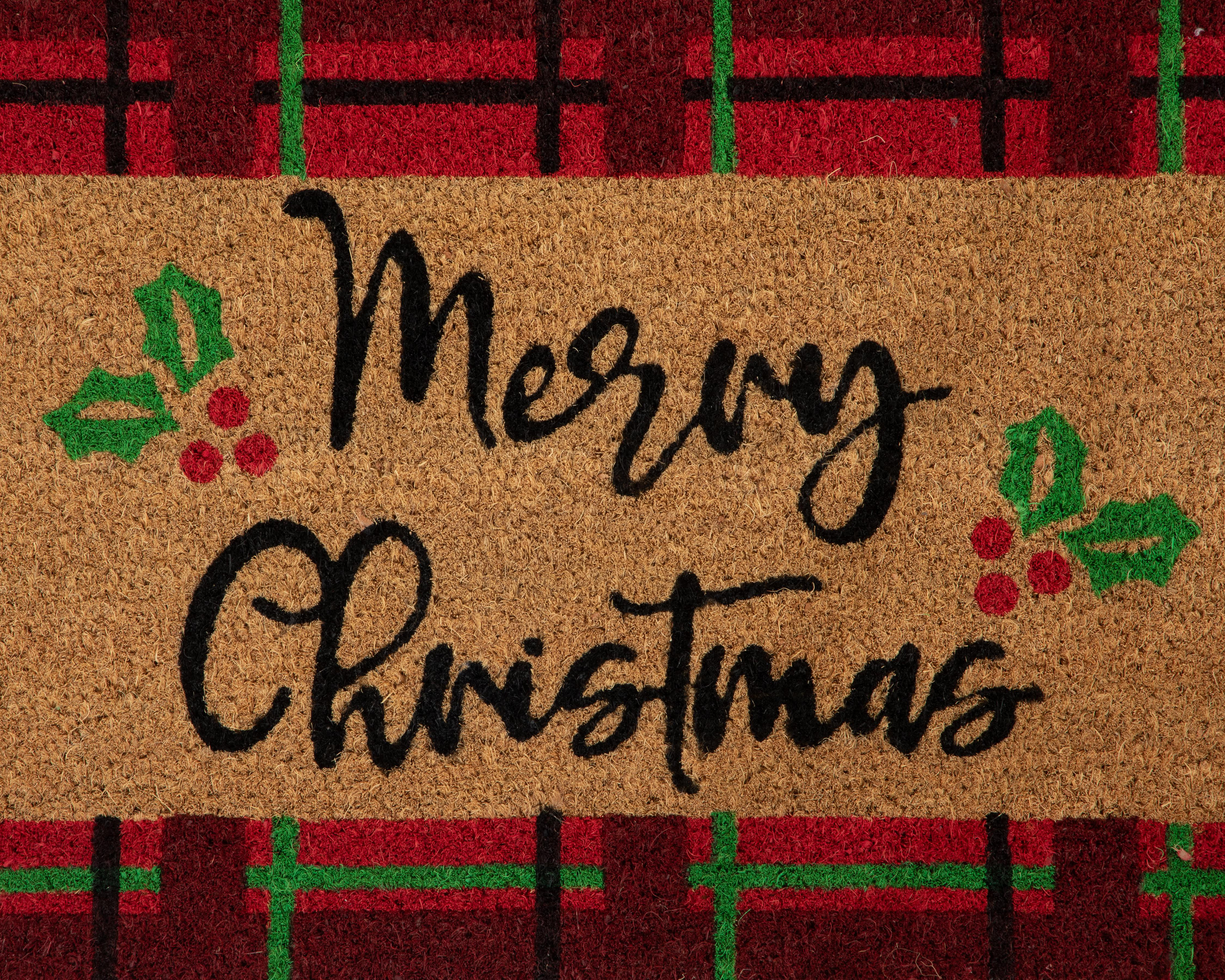 Foto 3 | Tapete Merry Plaid 75 x 45 cm
