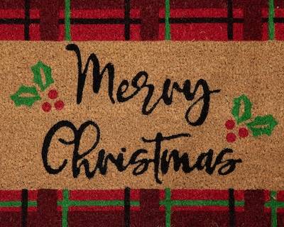 Foto 3 | Tapete Merry Plaid 75 x 45 cm