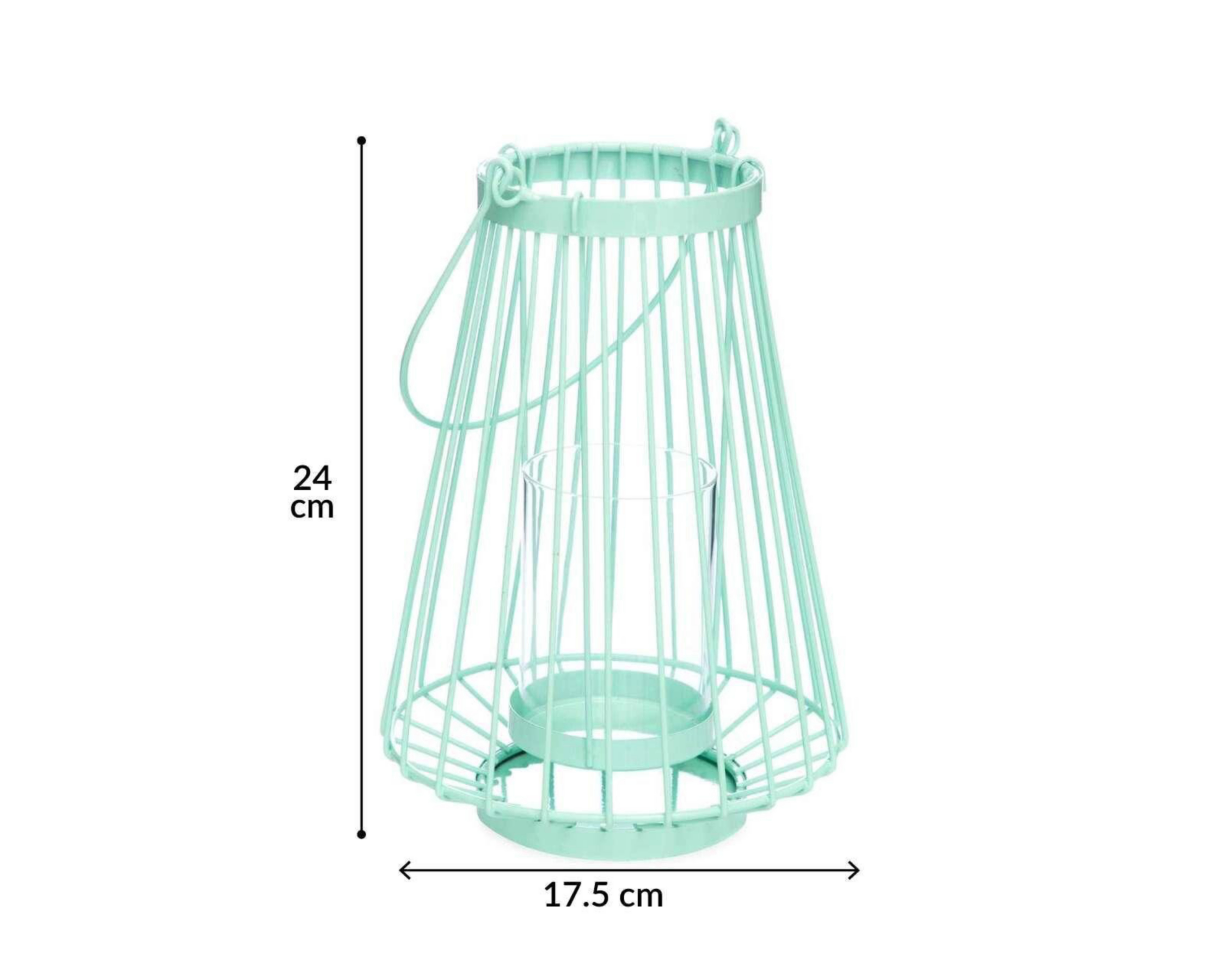 Foto 5 pulgar | Candelabro Shine Mint