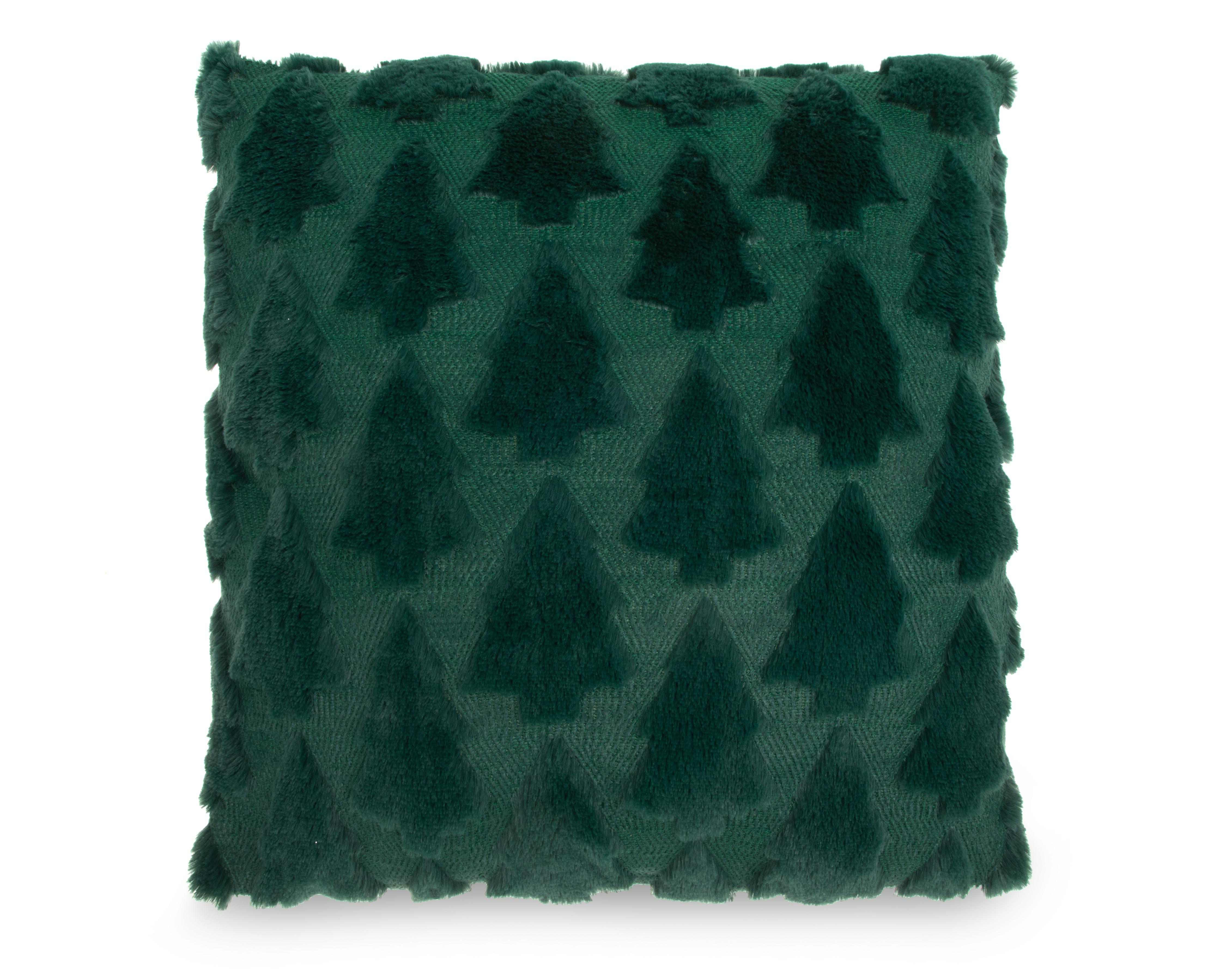 Cojín Navideño Pinitos Verde $249