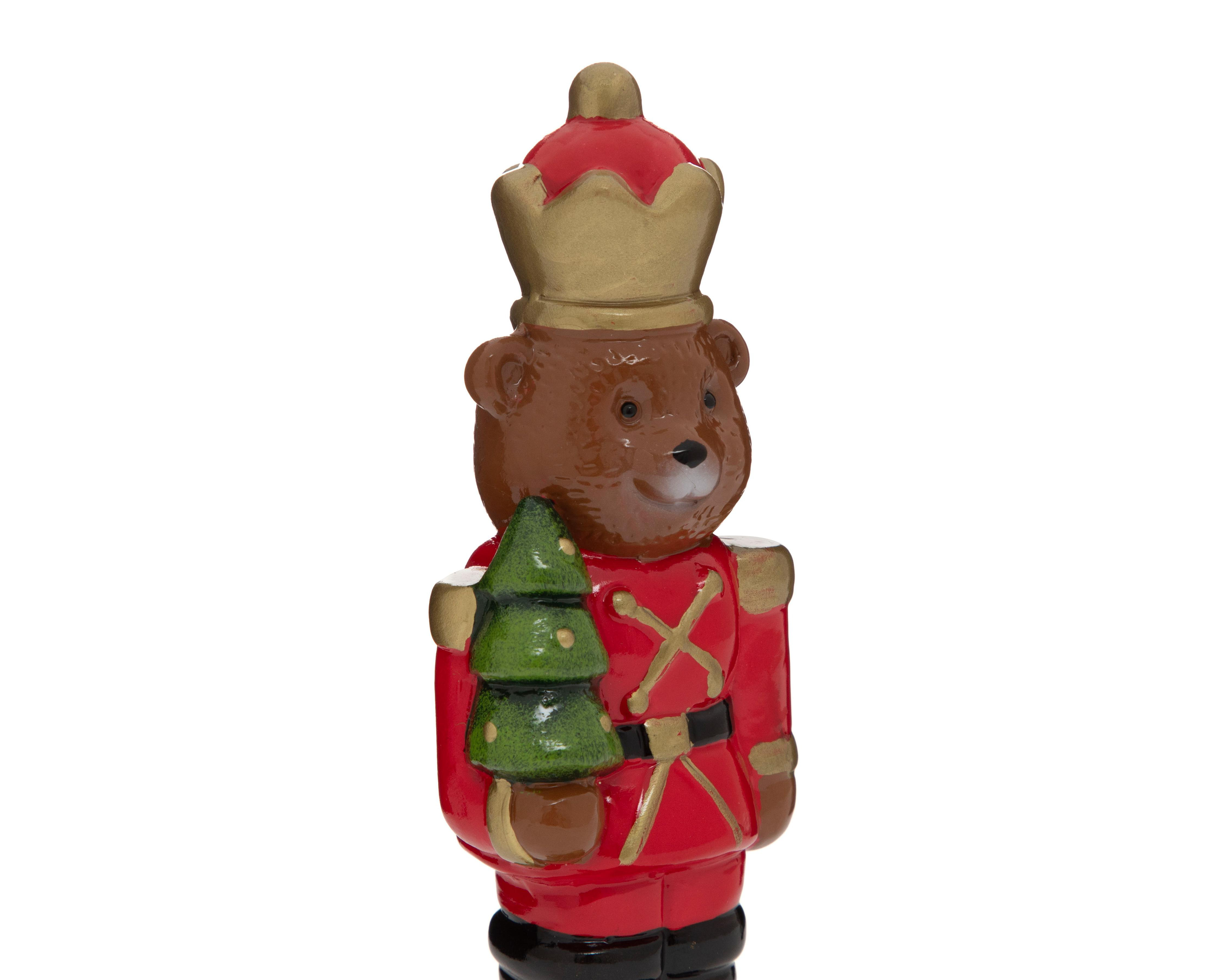 Foto 4 | Oso Decorativo Red Soldier