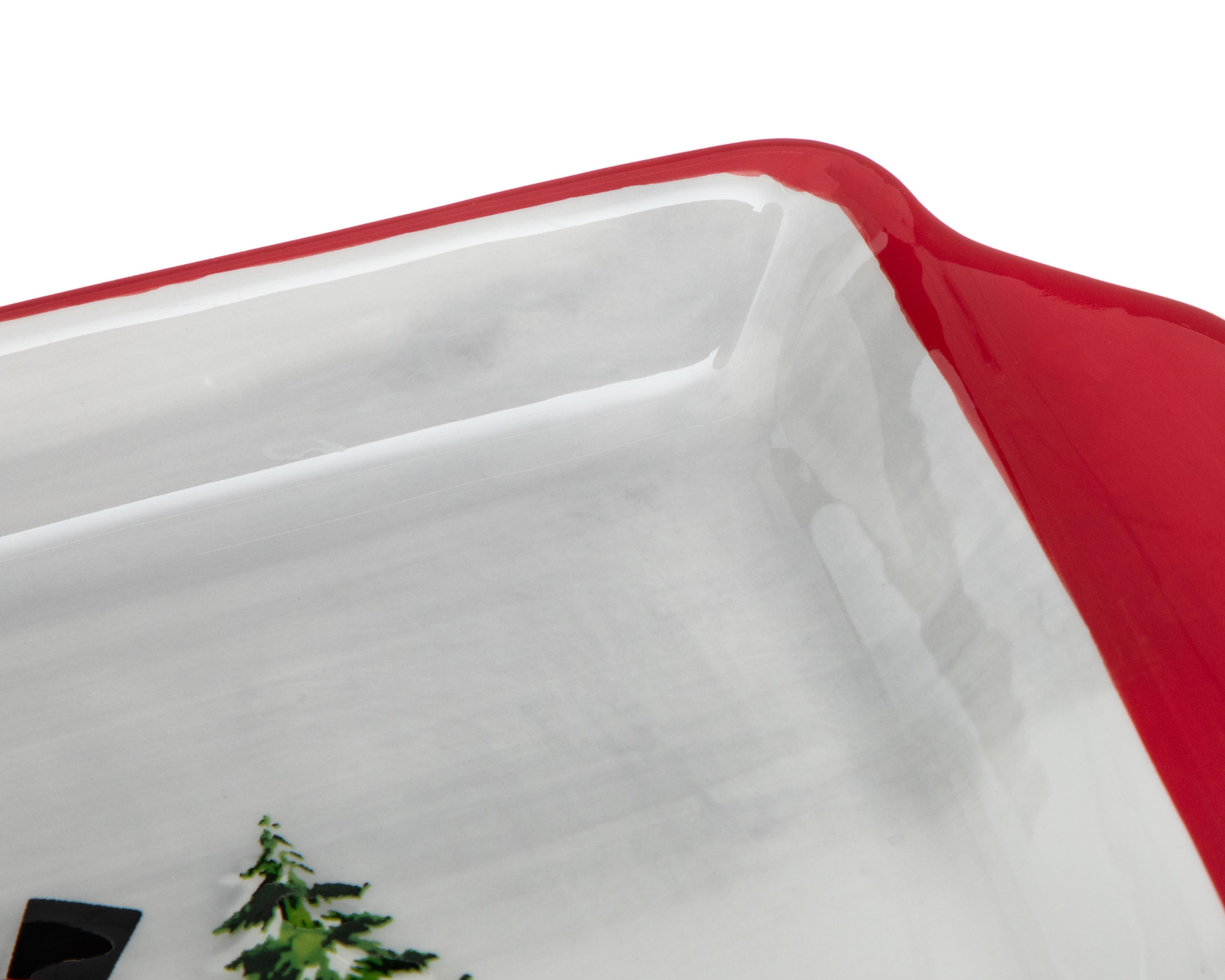 Foto 4 pulgar | Charola Decorativa Snowy Tray