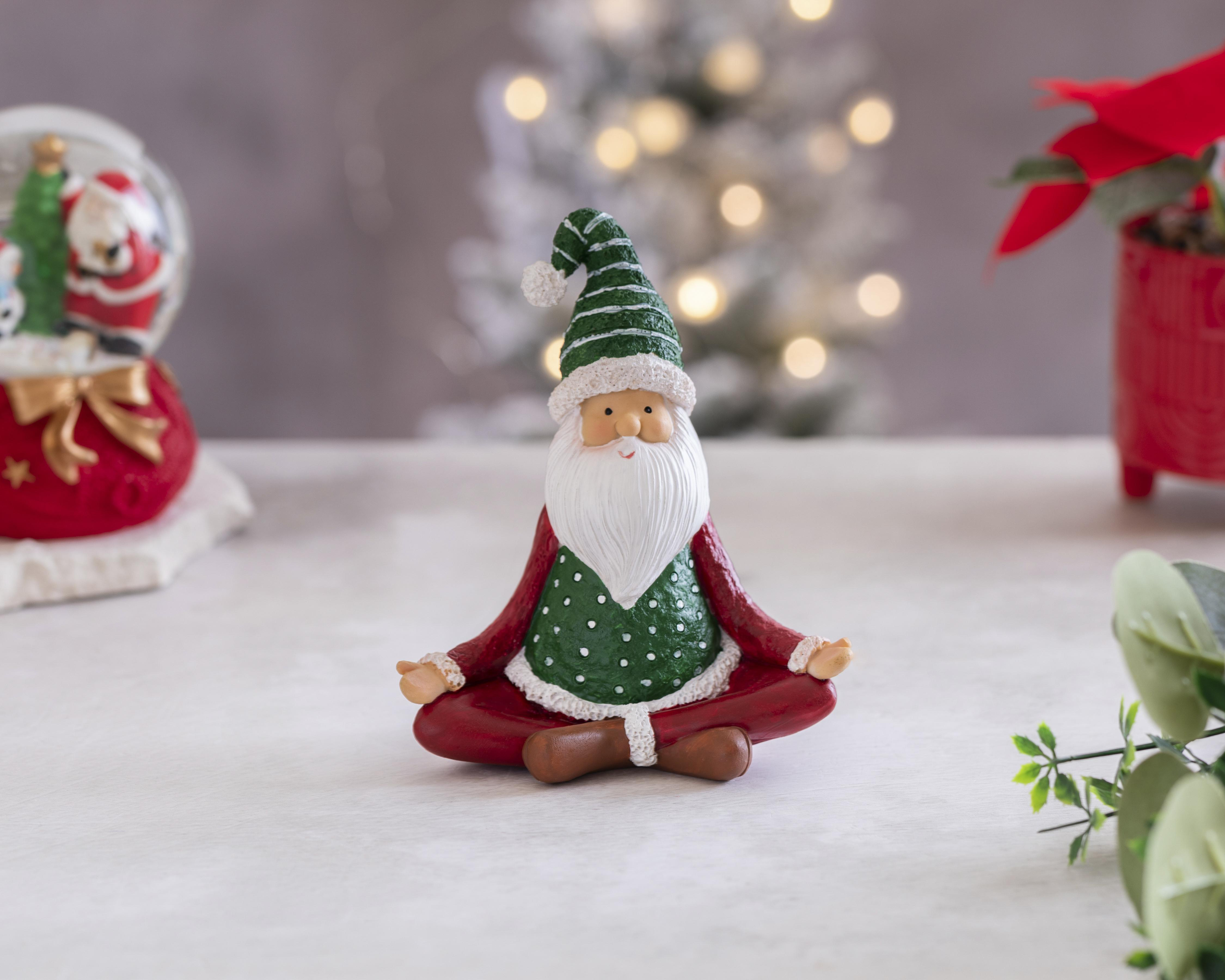 Foto 5 | Adorno Navideño Santa Zen