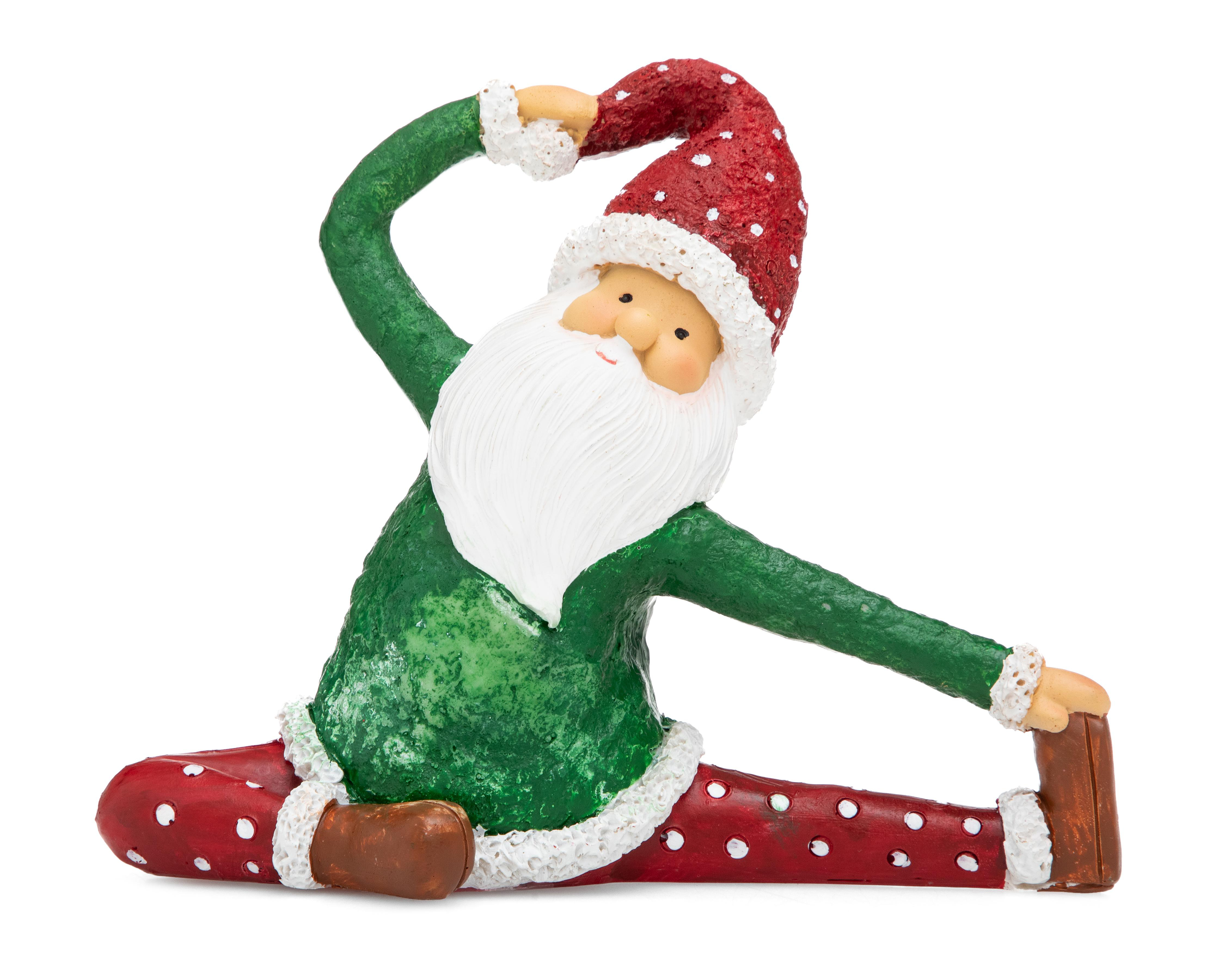 Adorno Navideño Santa Yoga $149