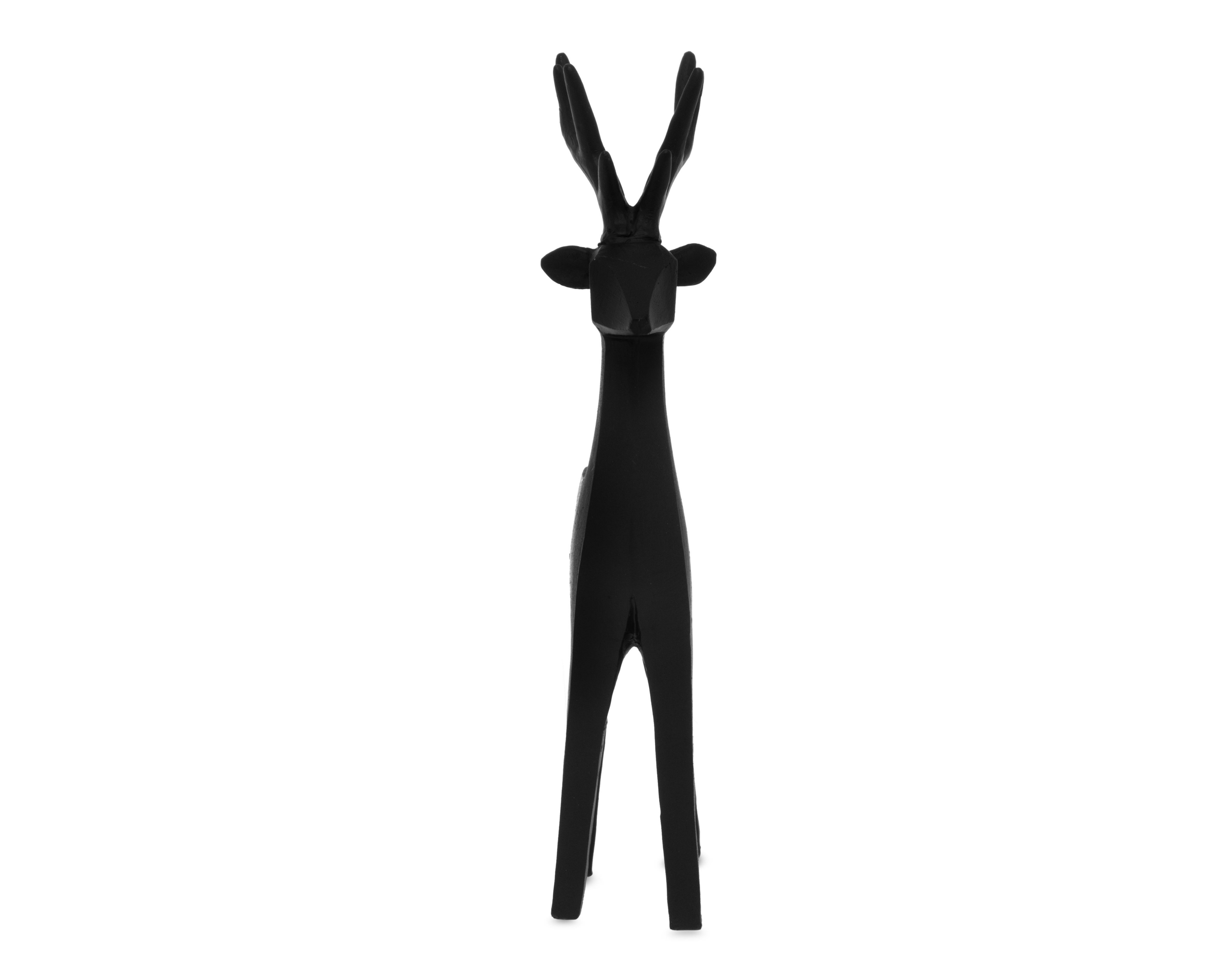 Foto 4 pulgar | Escultura Venado Dark de Resina