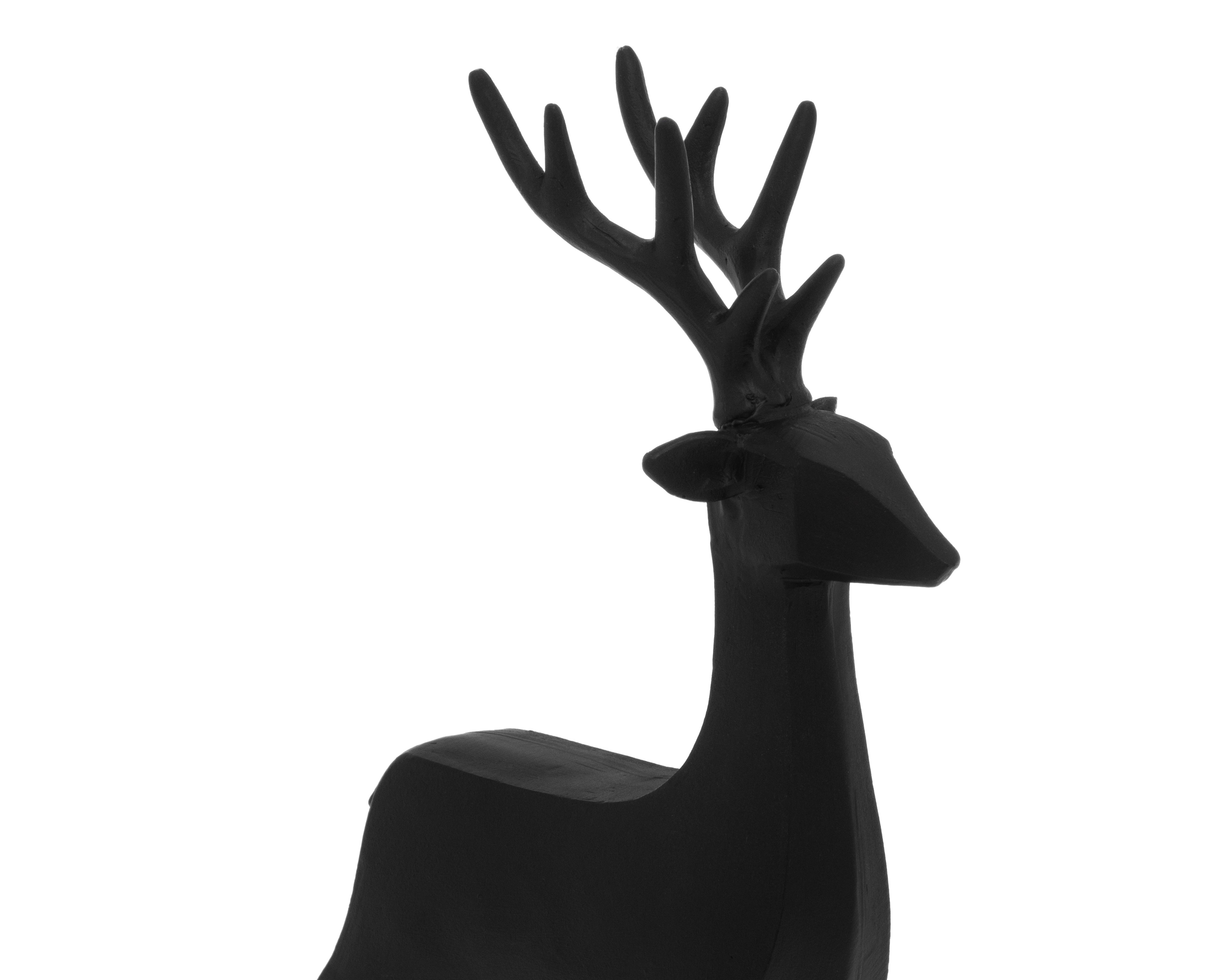 Foto 4 | Escultura Venado Dark de Resina