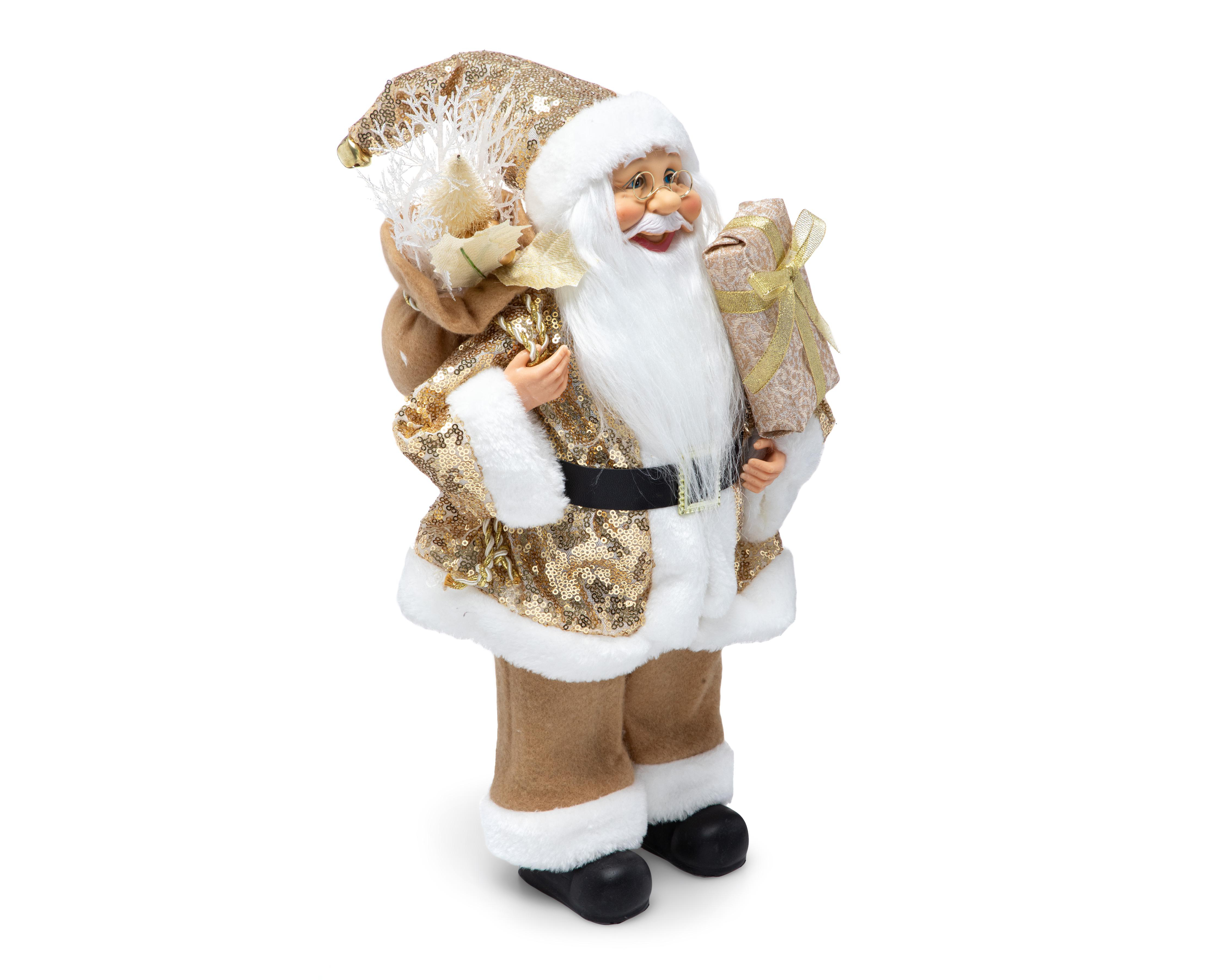 Escultura Santa Claus Prosperidad de Plástico $399