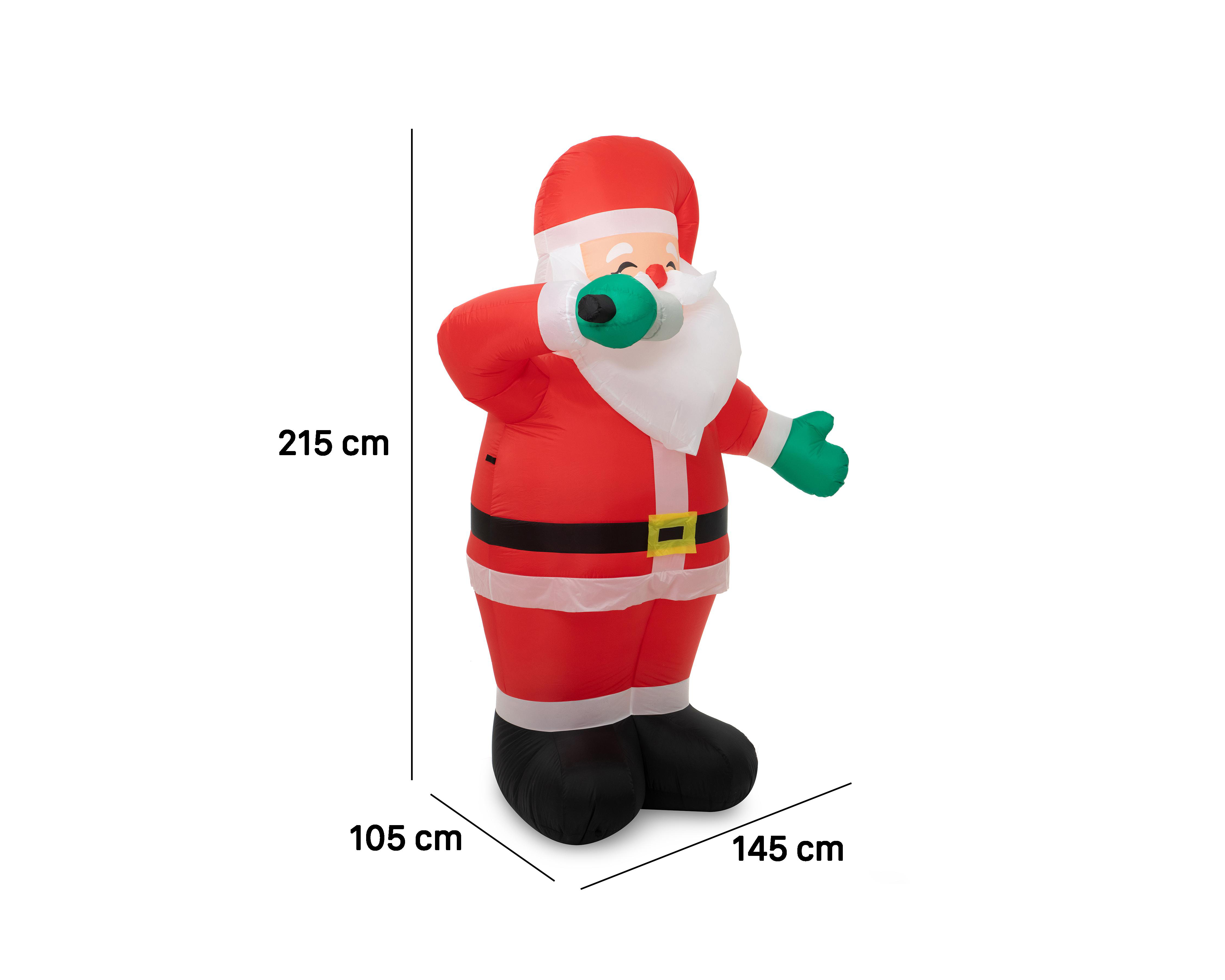 Foto 7 pulgar | Inflable Singer Santa 215 cm