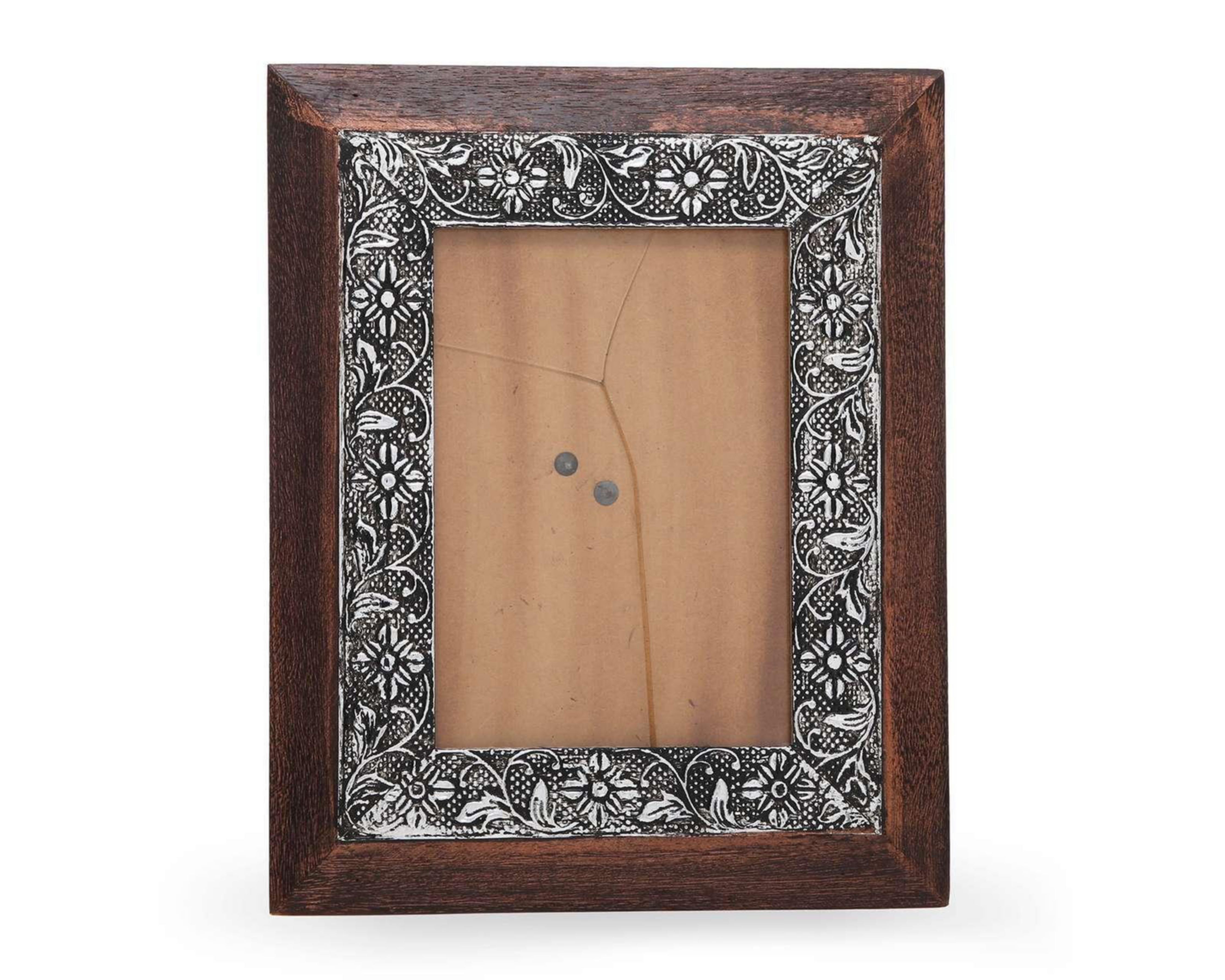 Portarretrato de Madera Industrial 5 x 7"