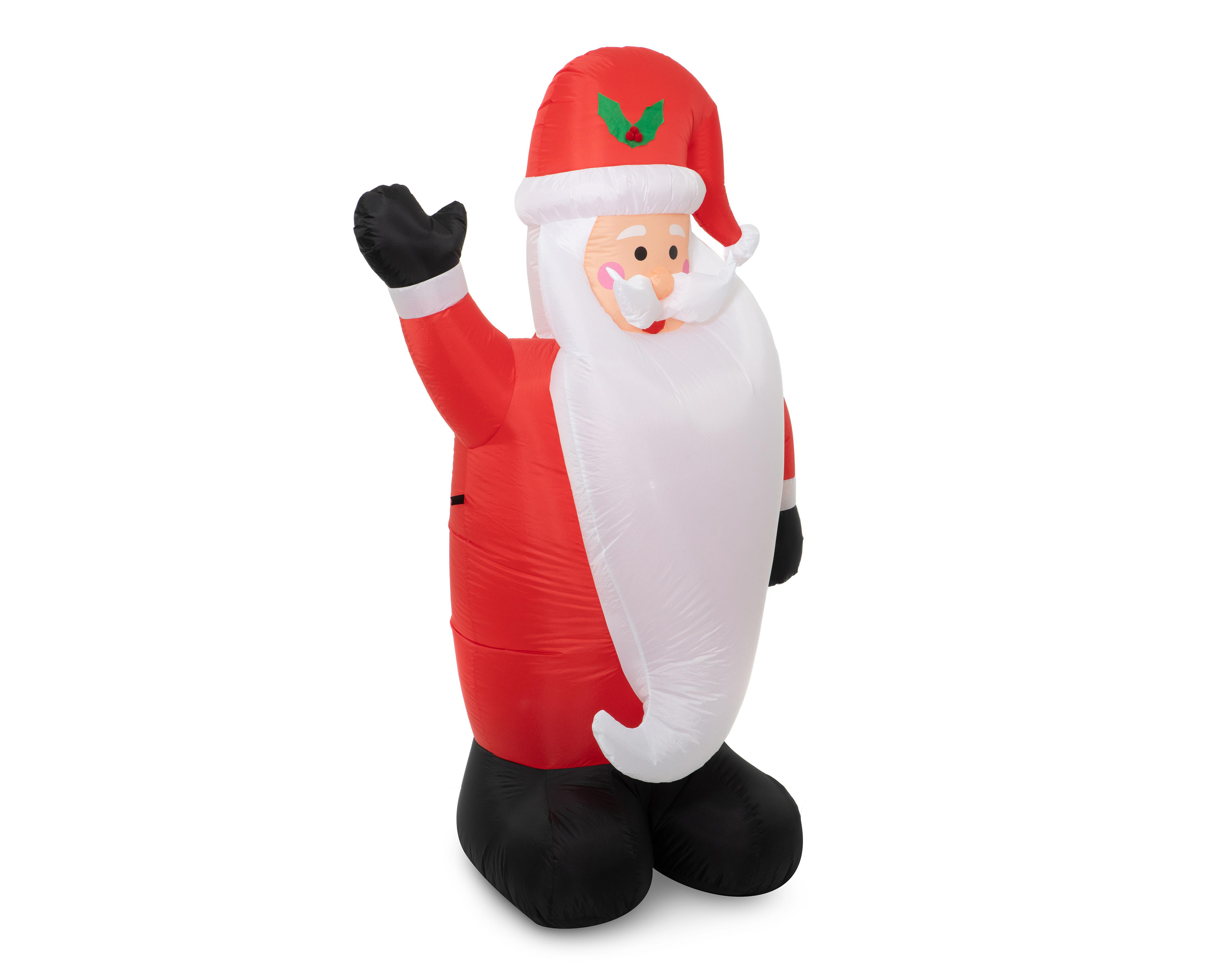 Foto 4 pulgar | Inflable Shiny Santa 183 cm