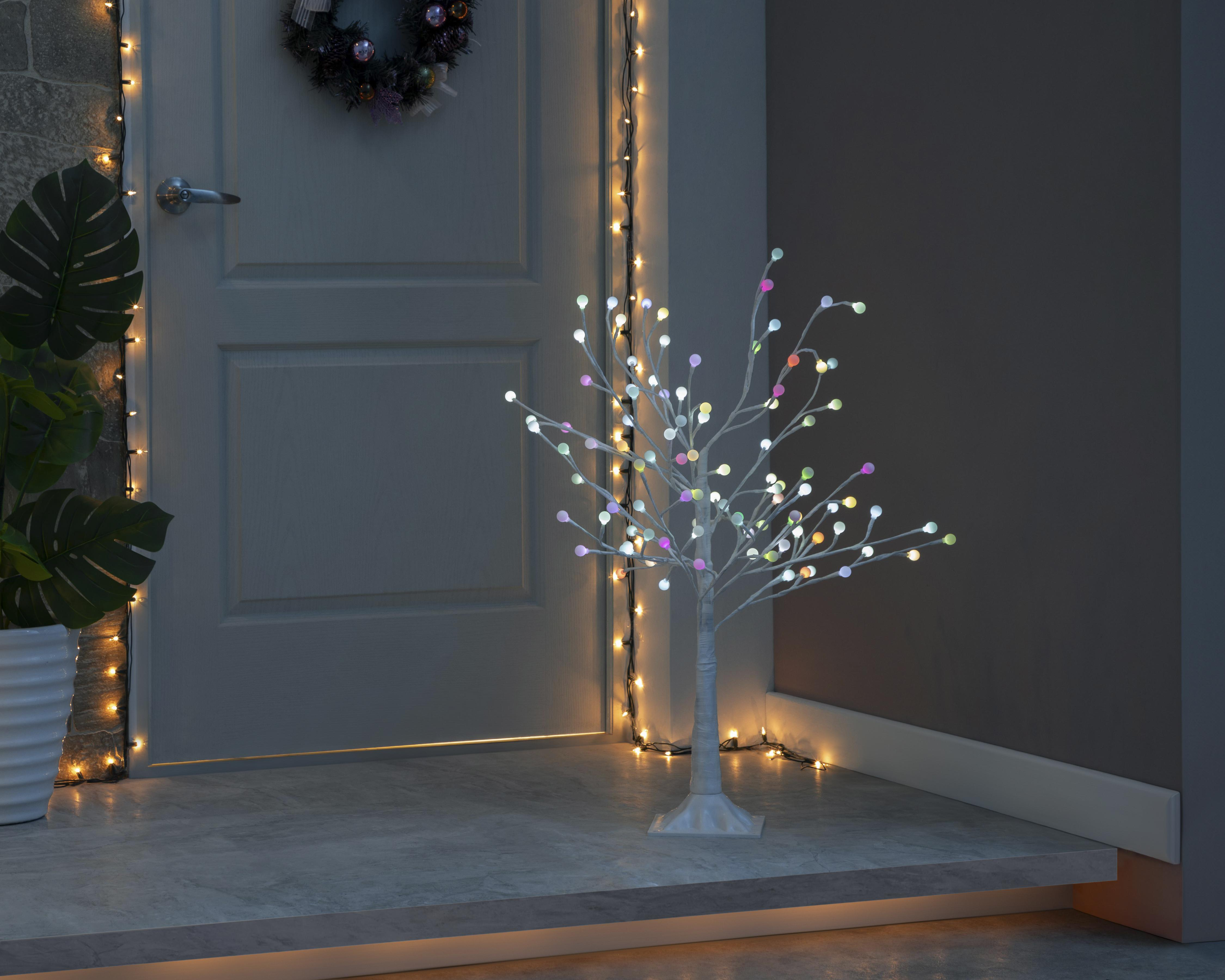 Árbol Decorativo con Luz Destellos