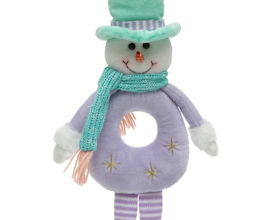 Foto 3 | Muñeco Navideño Nieve Pastel