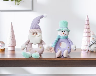 Foto 4 | Muñeco Navideño Nieve Pastel