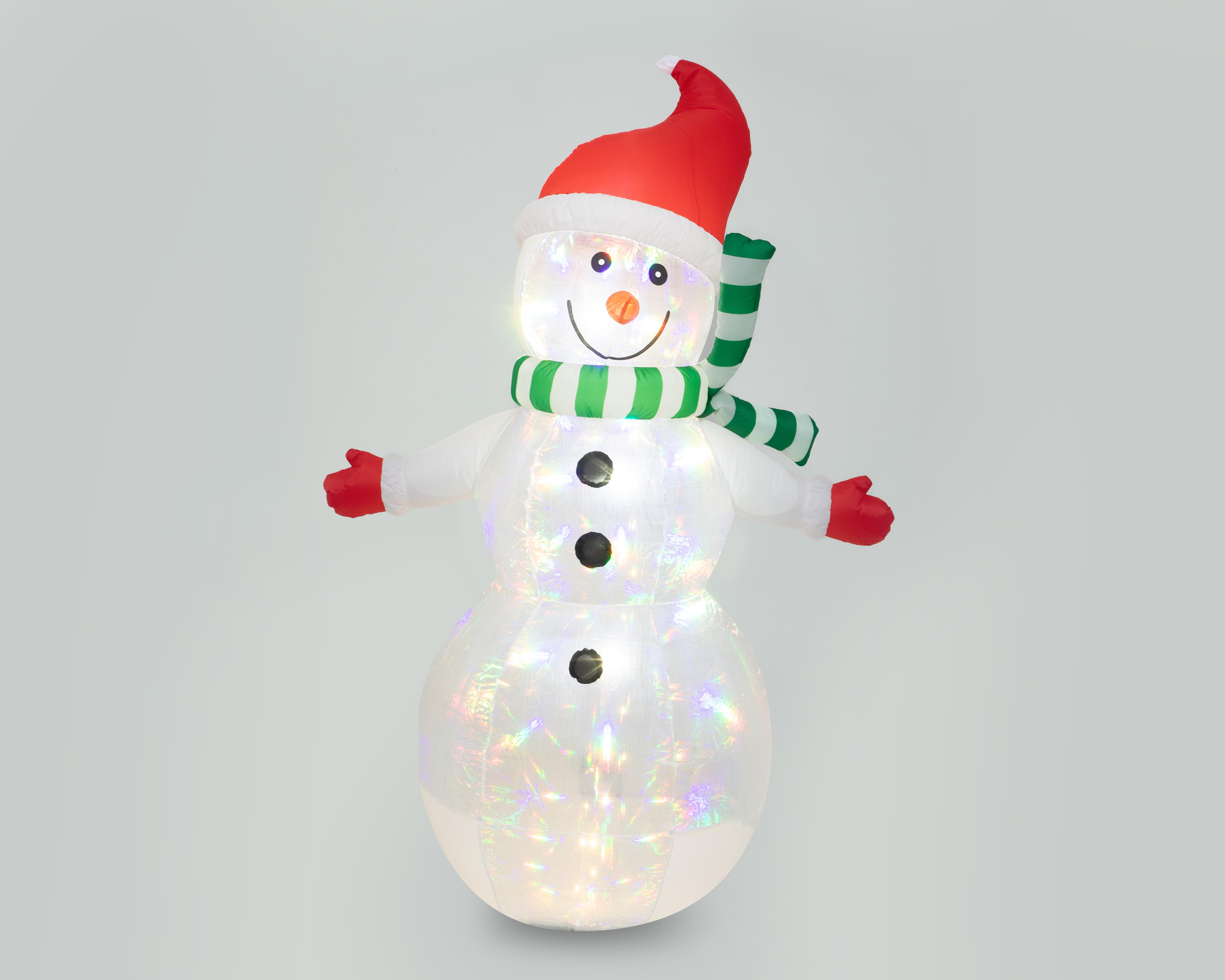 Foto 6 pulgar | Inflable Glowy Snowy 180 cm