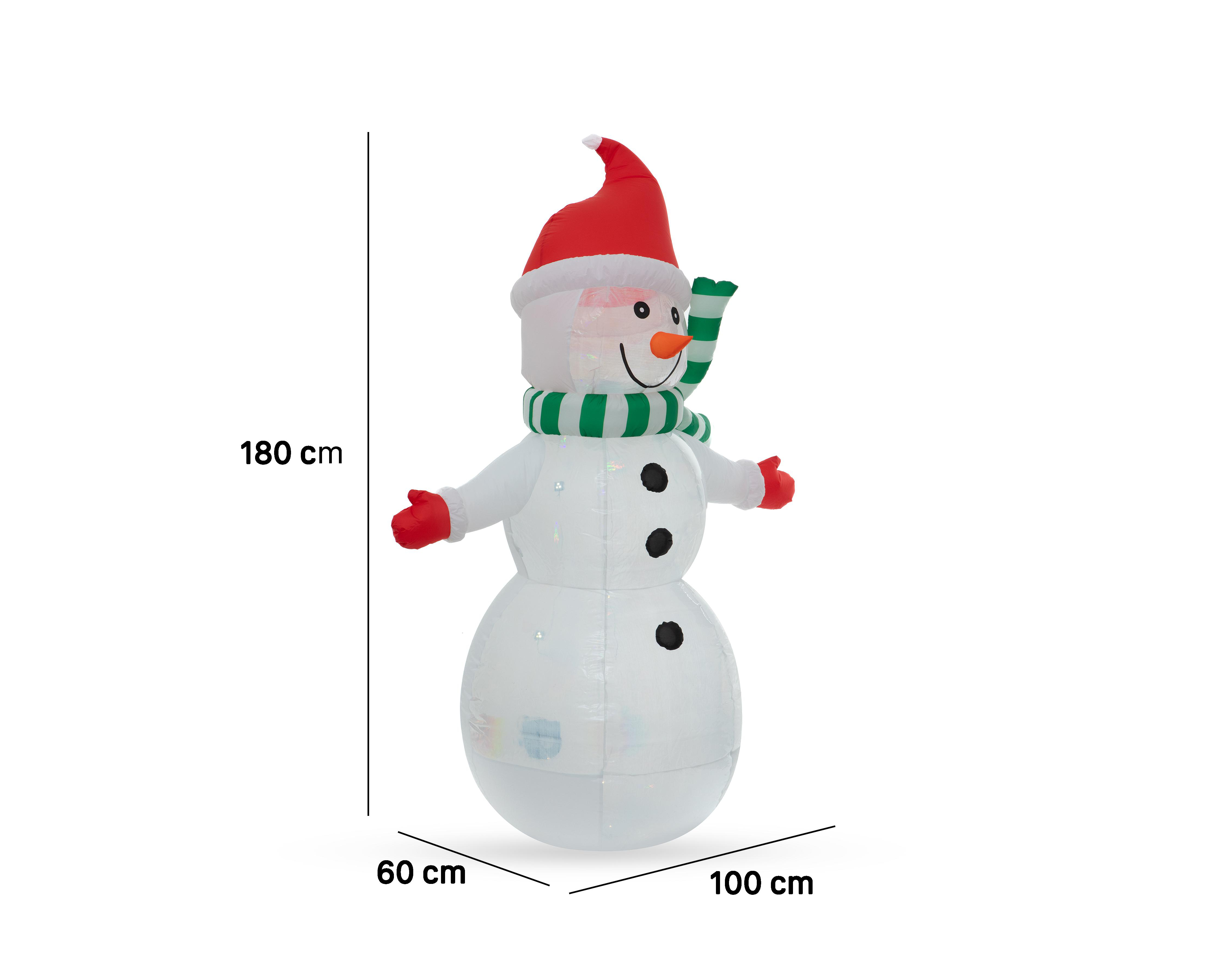 Foto 7 pulgar | Inflable Glowy Snowy 180 cm