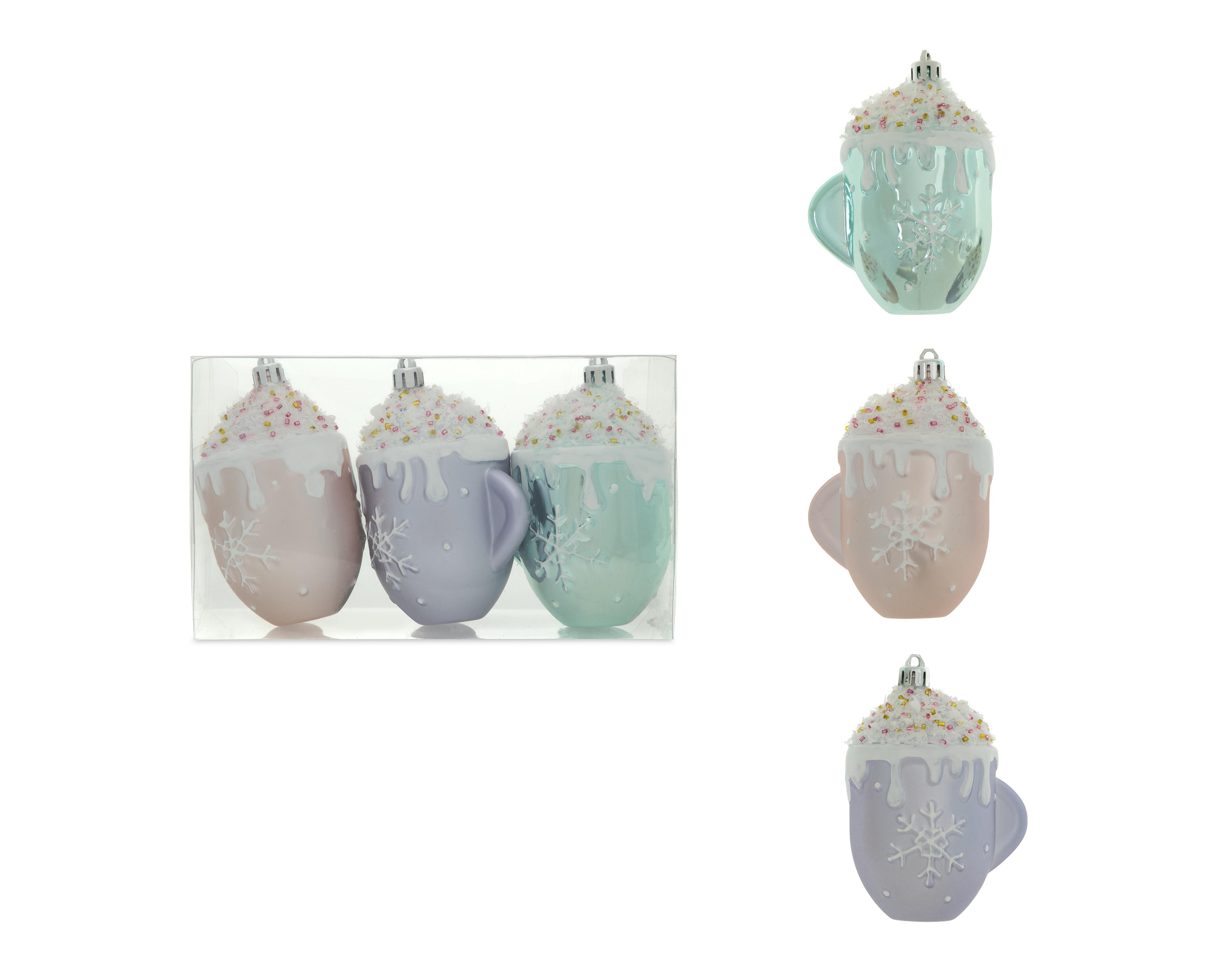 Accesorio para Árbol Pastel Mug 3 Piezas