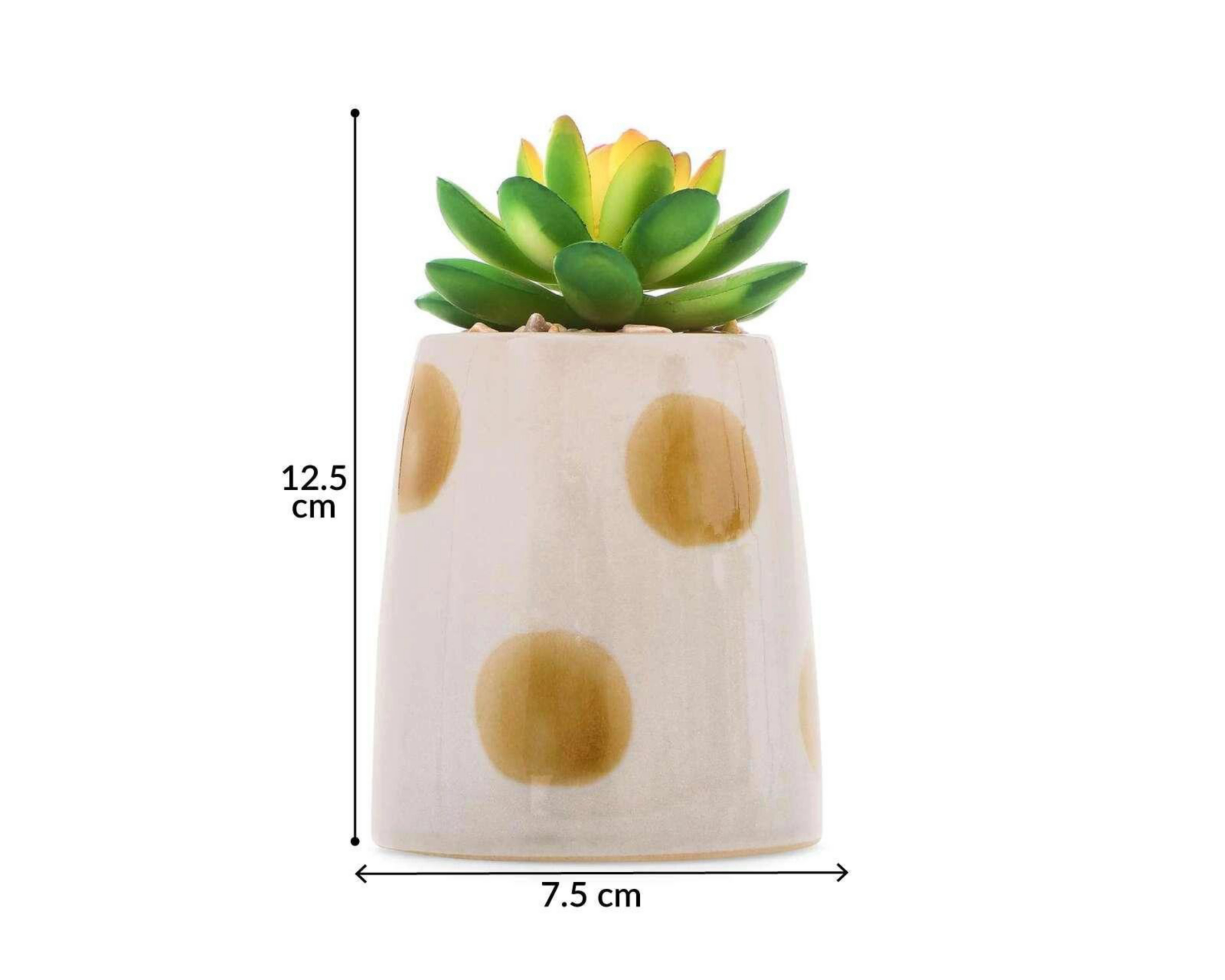 Foto 5 pulgar | Planta Artificial con Maceta Starhaus 12.5 cm