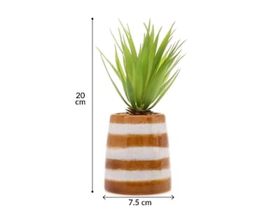 Foto 4 | Planta Artificial con Maceta Starhaus 20 cm