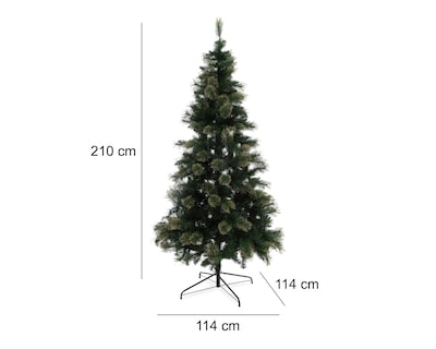 Foto 6 | Árbol de Navidad Diamonds 210 cm