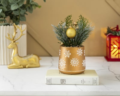 Foto 4 | Planta Artificial con Maceta Starhaus 25 cm