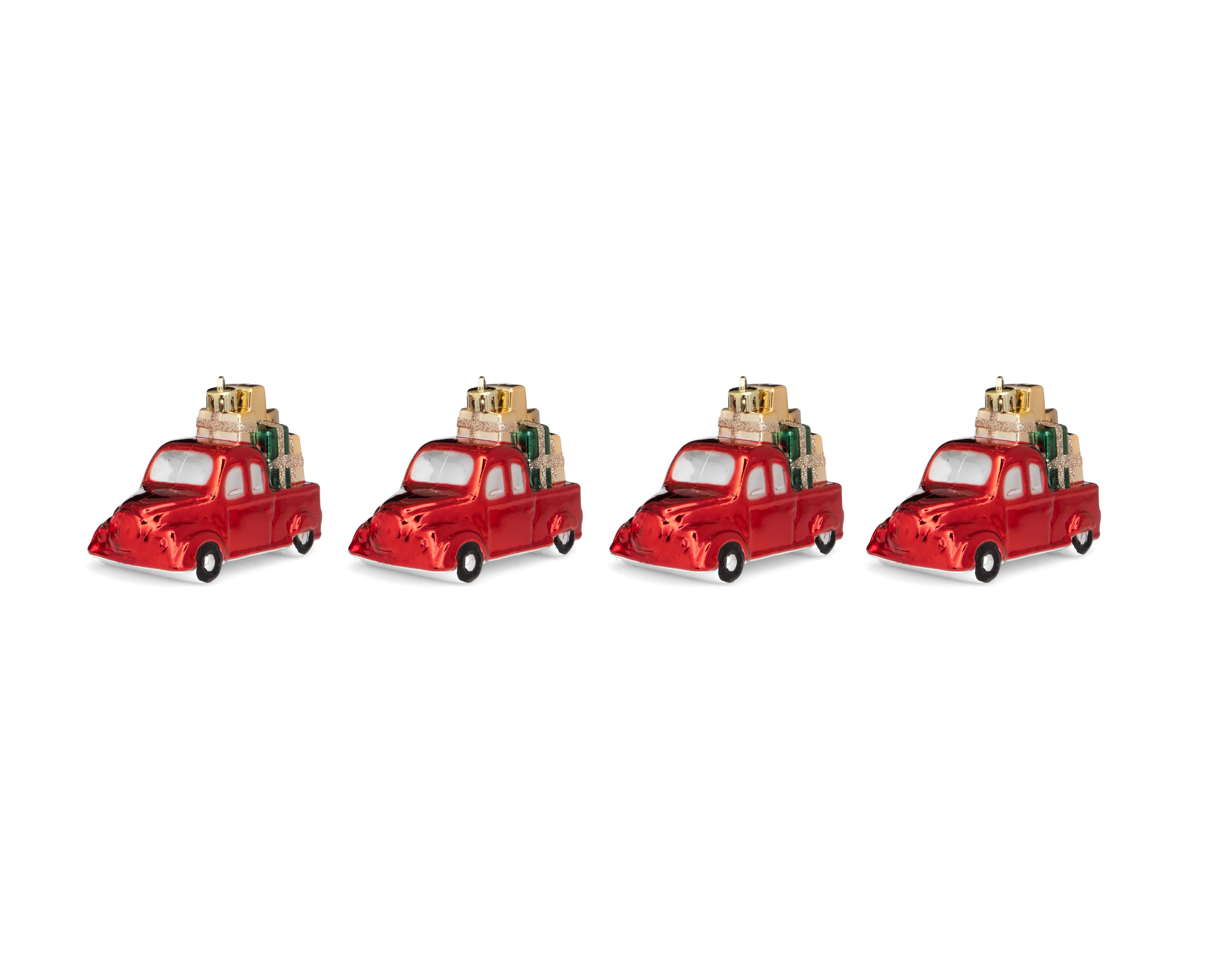 Accesorio para Árbol Gifts Car 4 Piezas $49