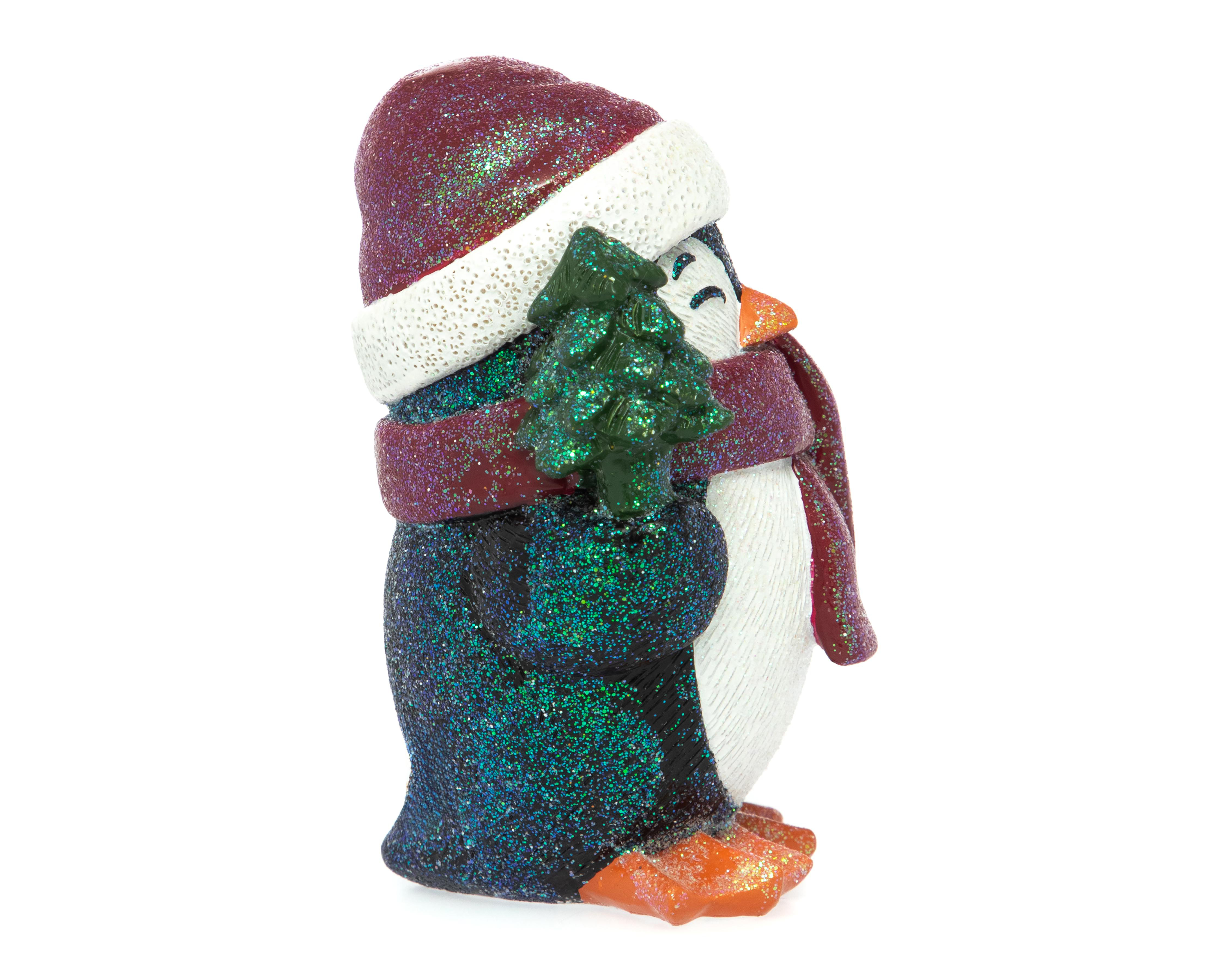Foto 4 pulgar | Esculturas de Pingüinos Triwinos de Resina